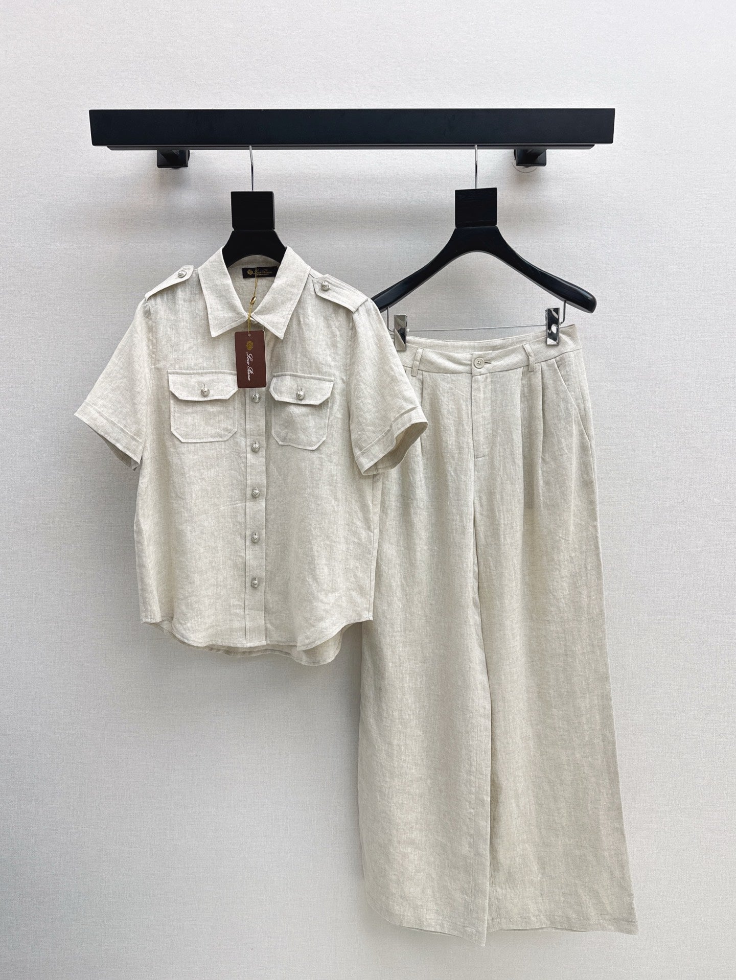 Loro 25ss linen suit