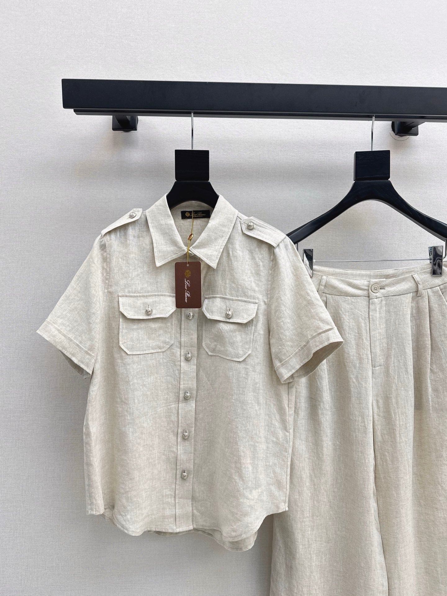 Loro 25ss linen suit