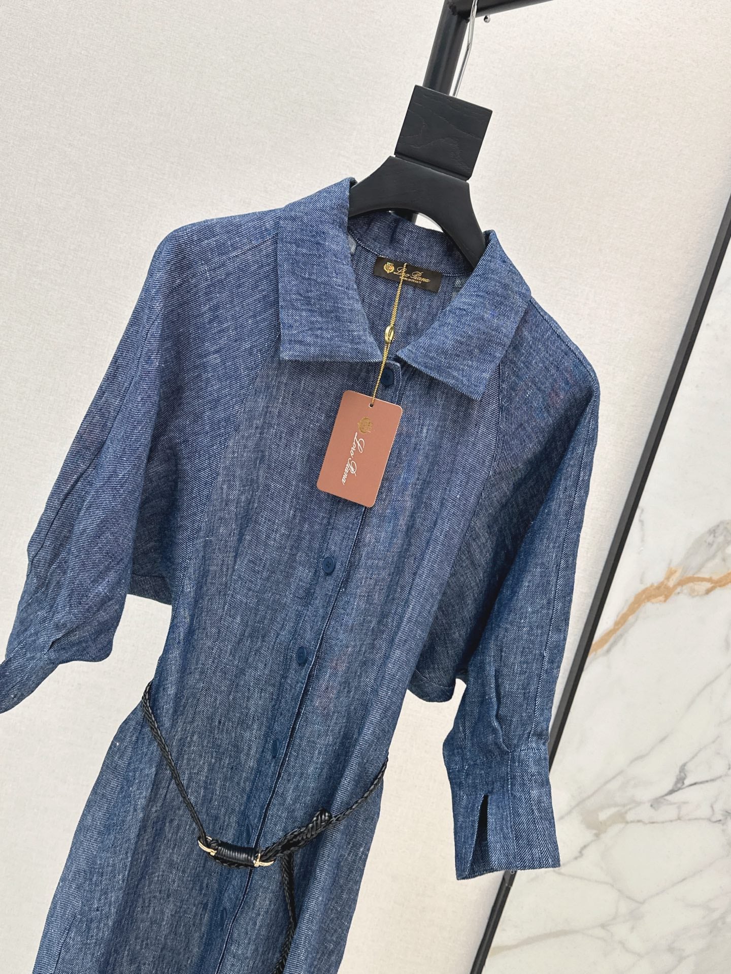 Loro 25ss linen dress