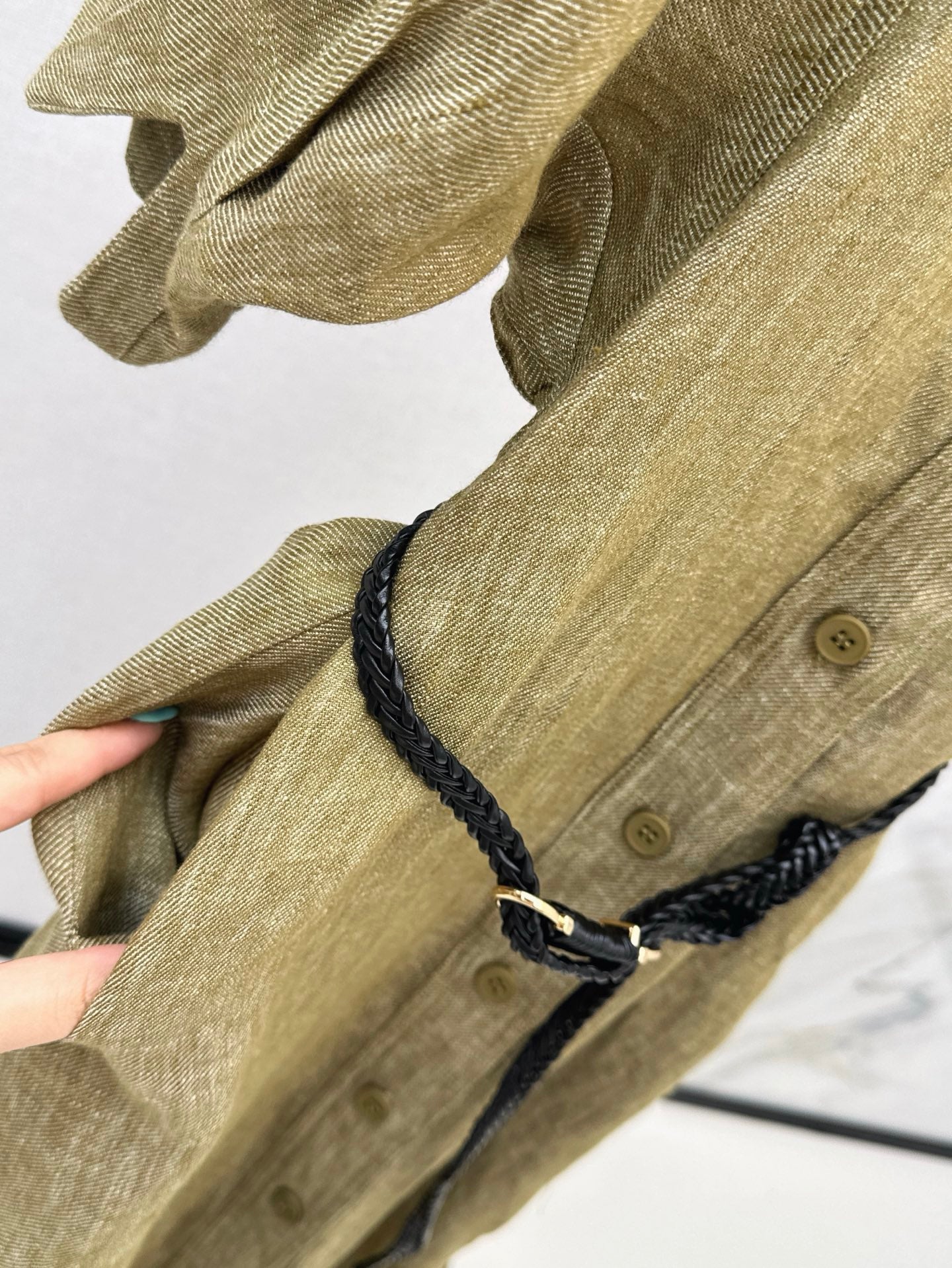 Loro 25ss linen dress