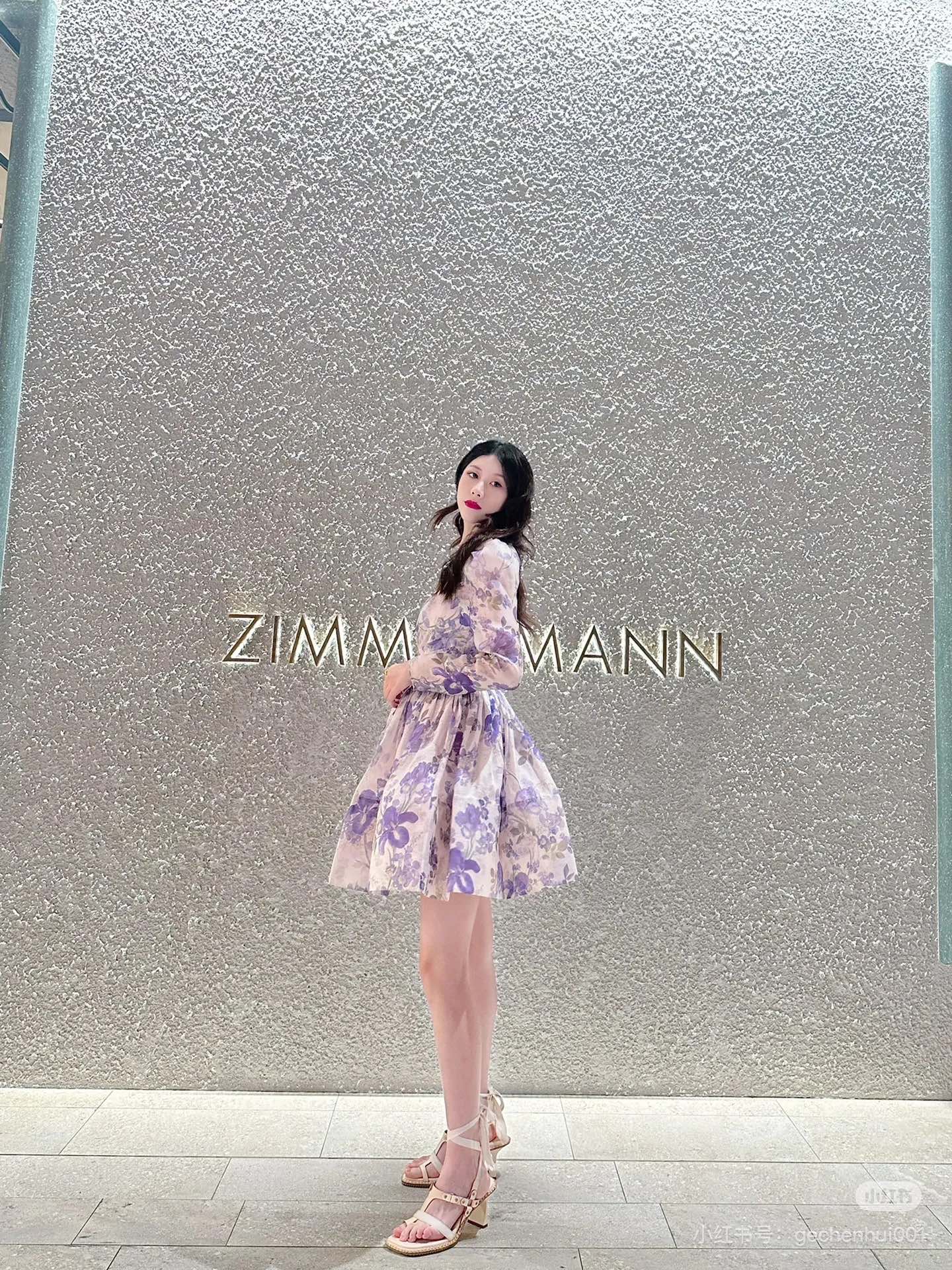 Zimm 25ss Silk dress