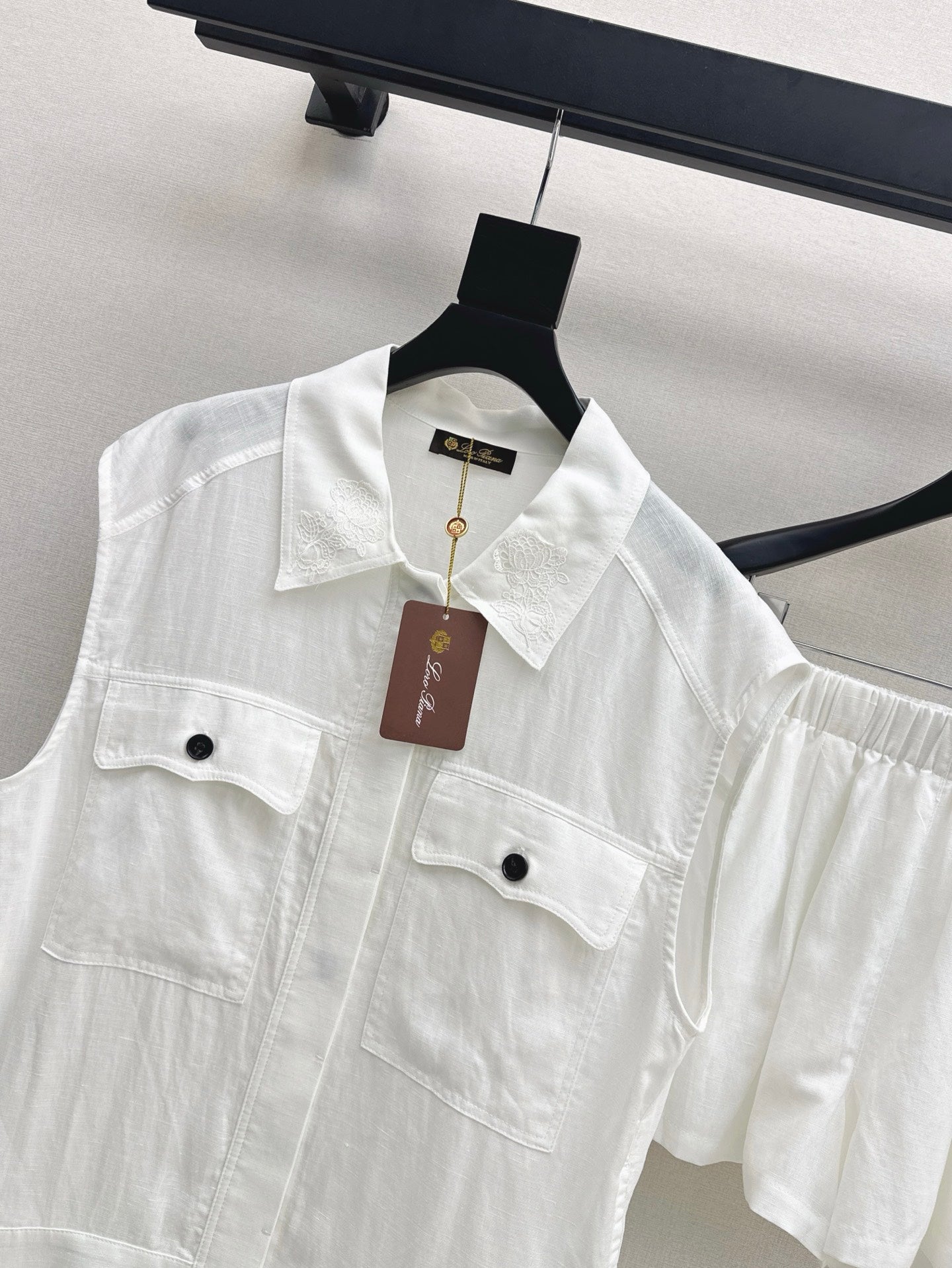 Loro 25ss linen suit