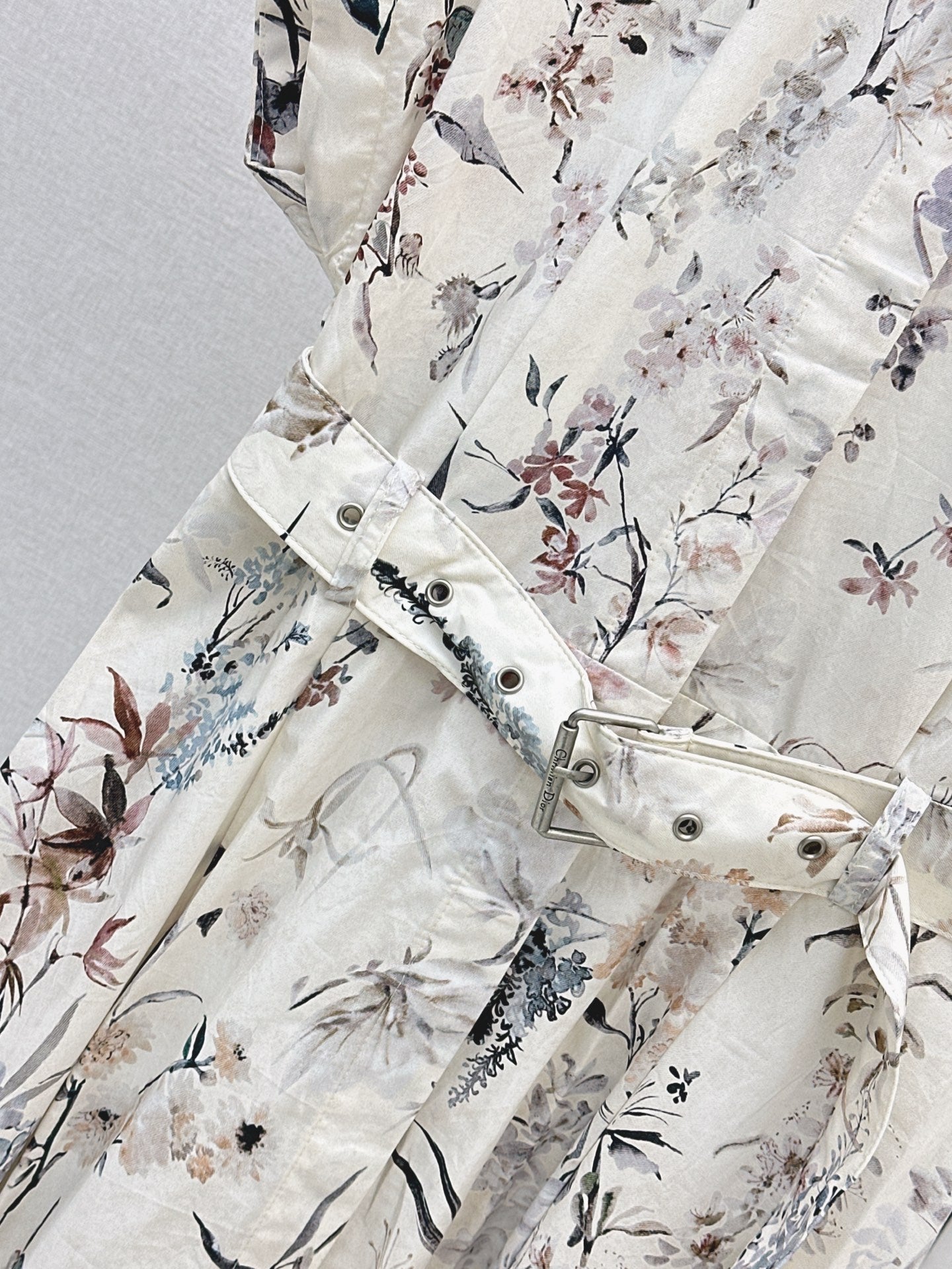 CD 25ss print shirt dress