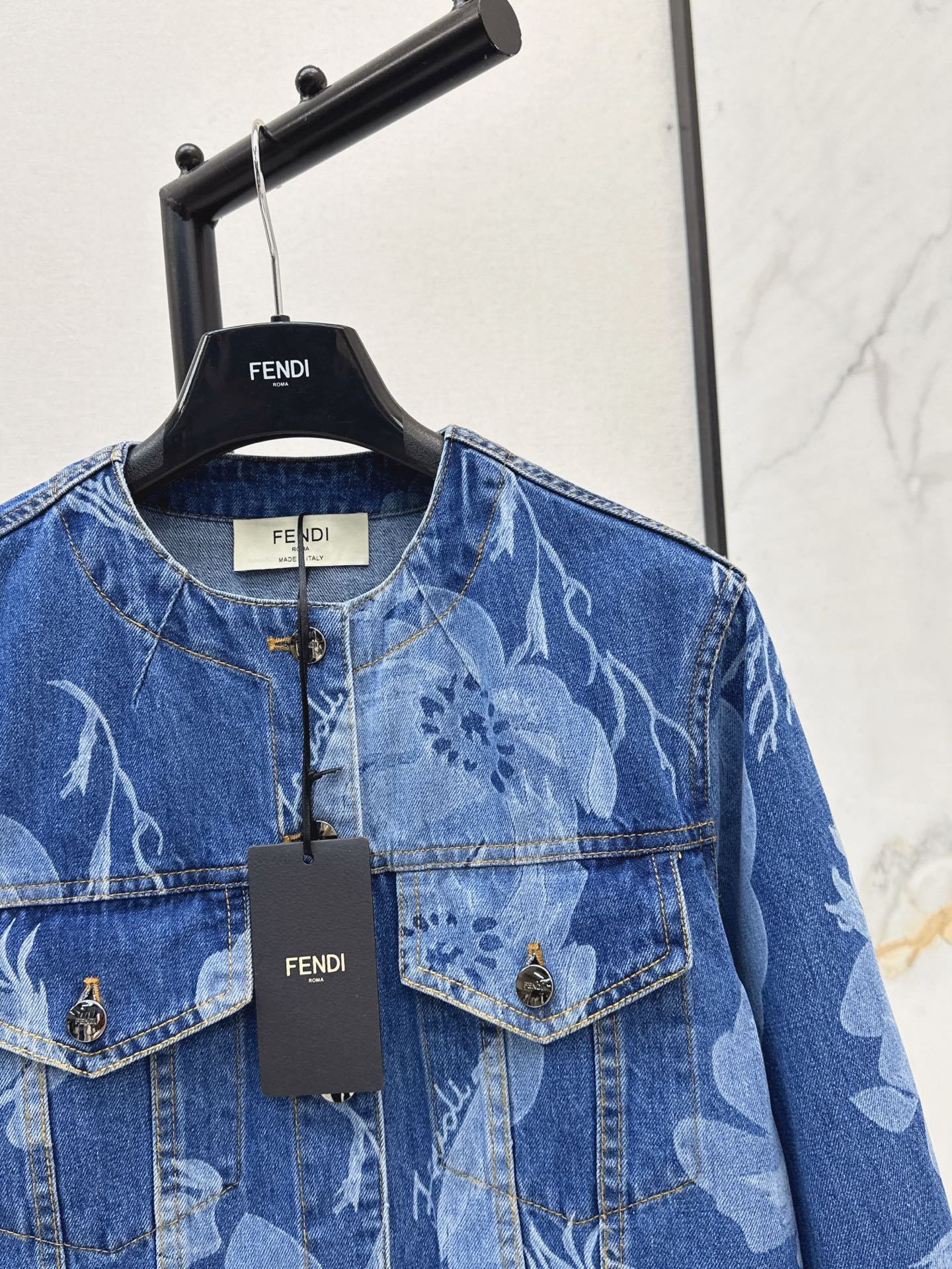 Fen 25ss denim jacket