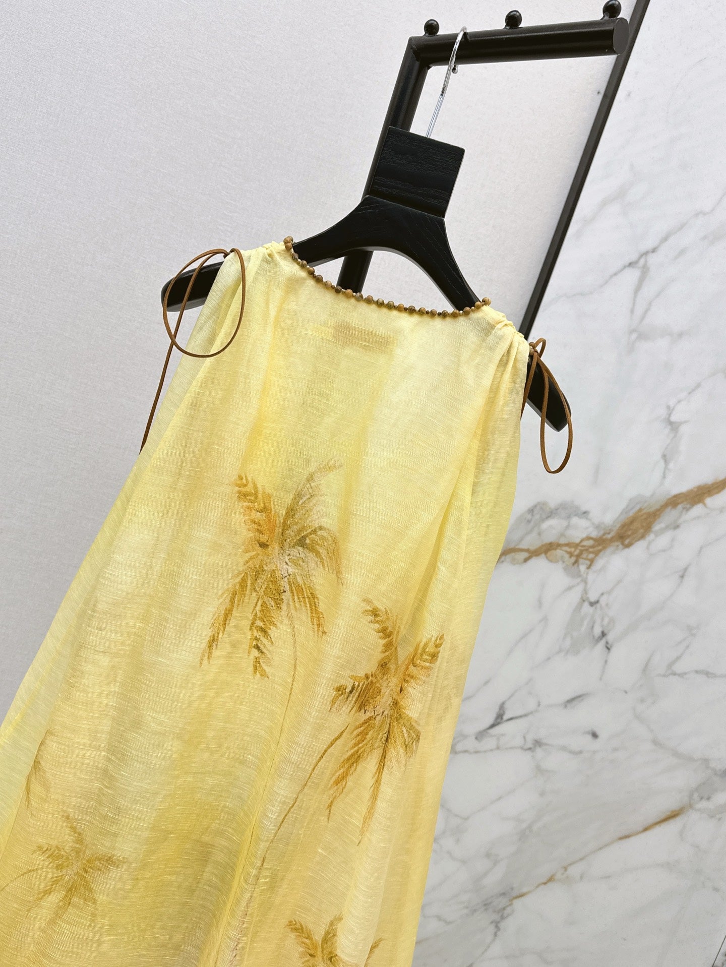 Zimm 25ss linen silk dress