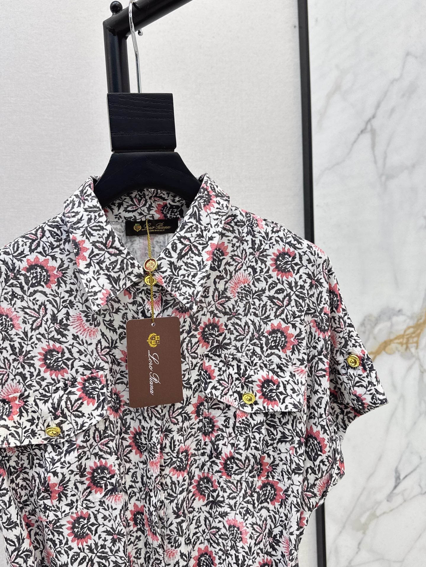 Loro 25ss linen dress