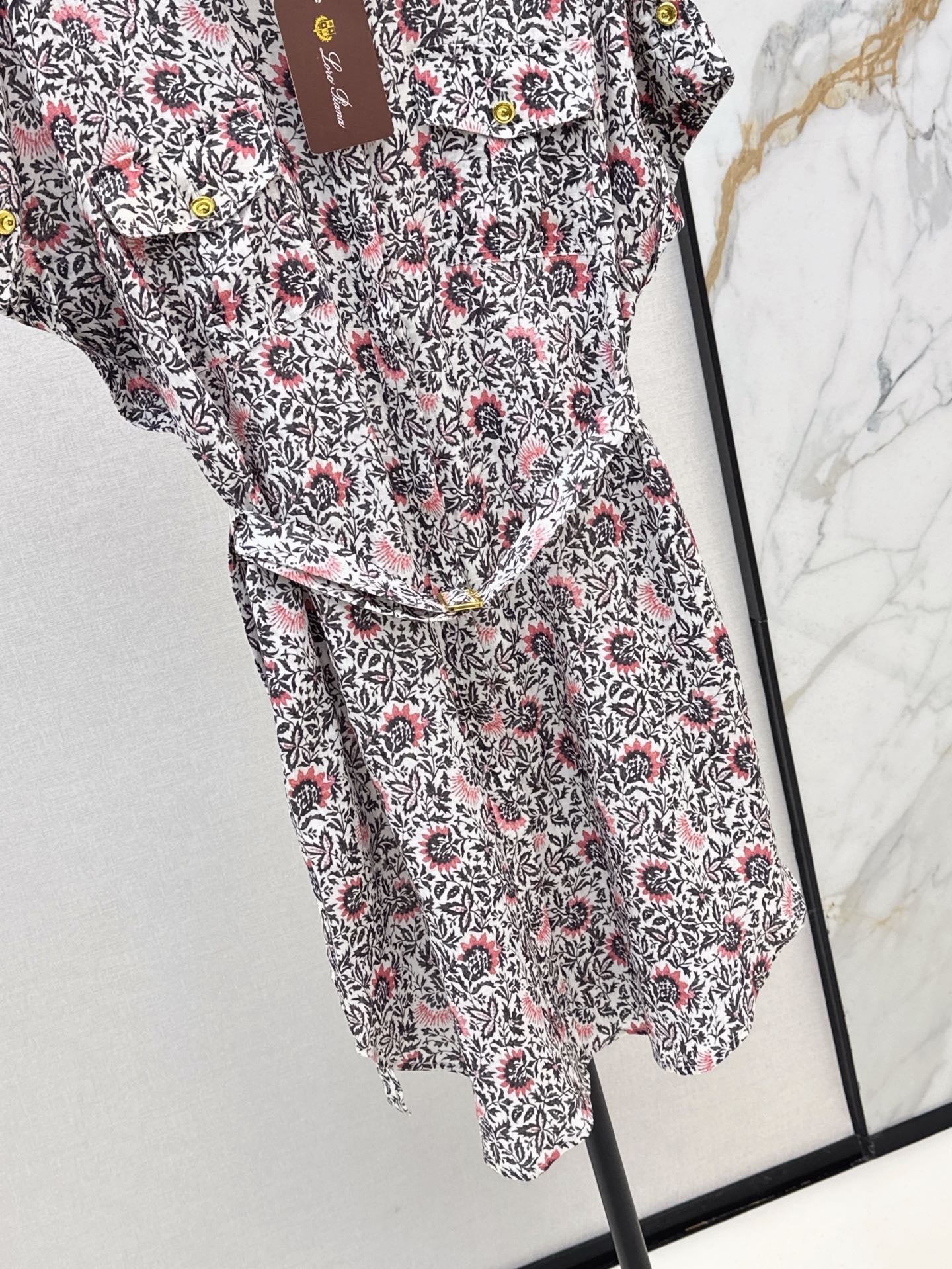 Loro 25ss linen dress
