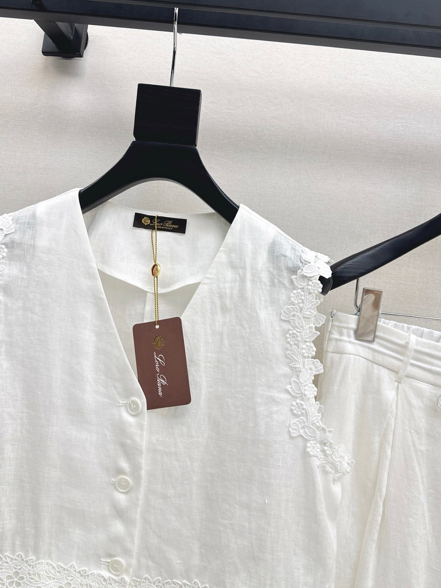 Loro 25ss linen suit