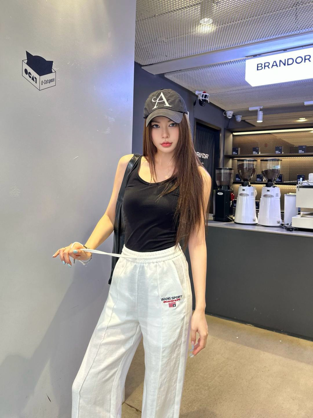 Wang 25ss linen pants
