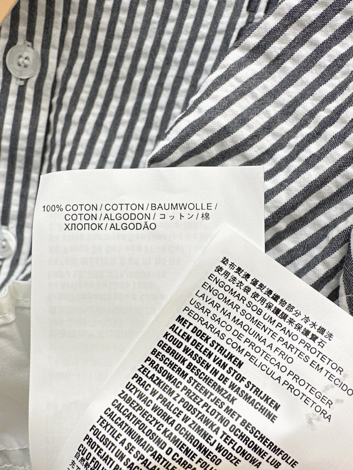 Miu 25ss embroidered shirt