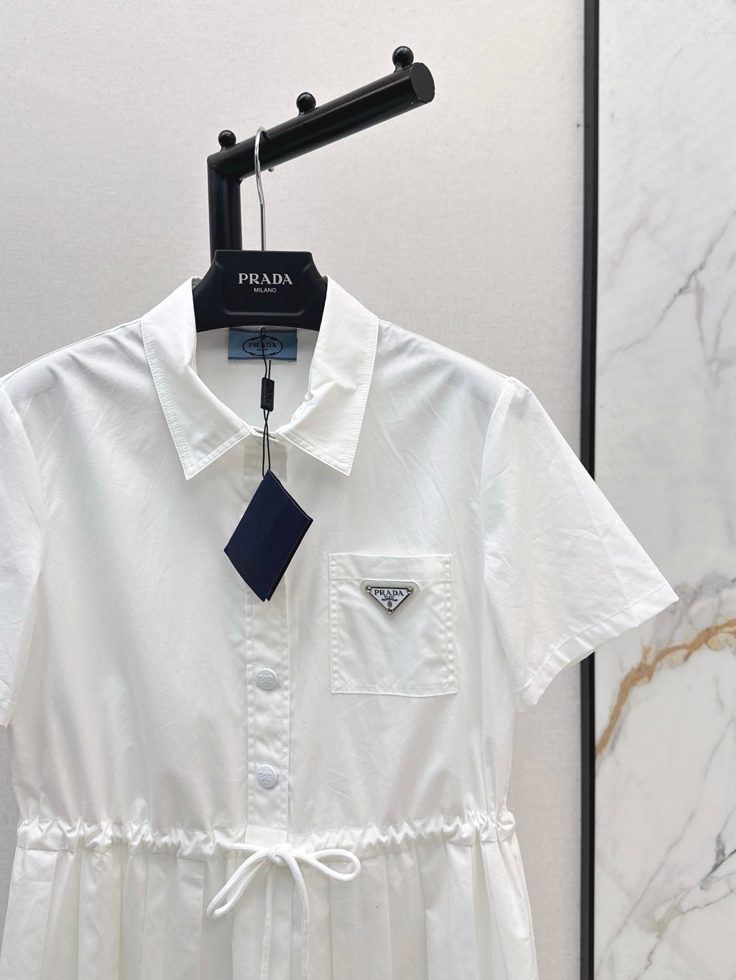 Pra 25ss drawstring dress