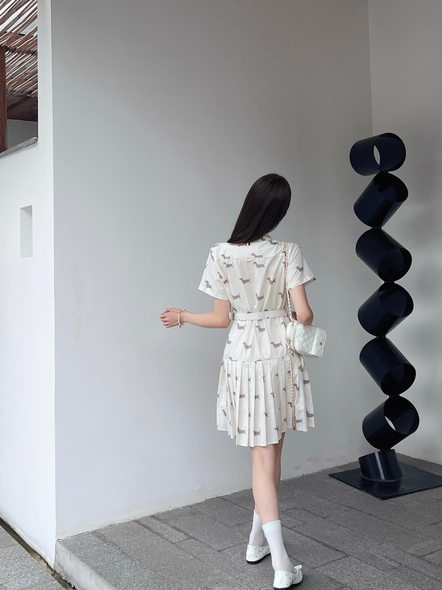 Thom 25ss print dress