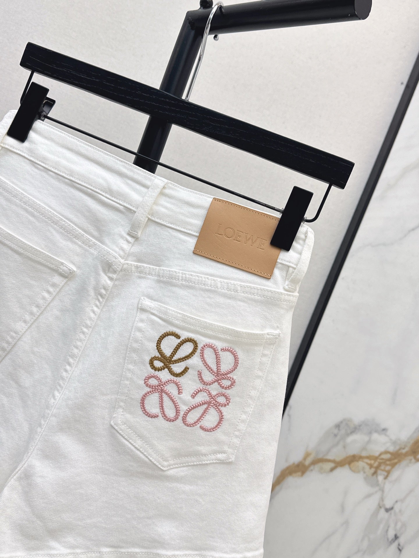 Loe 25ss denim short