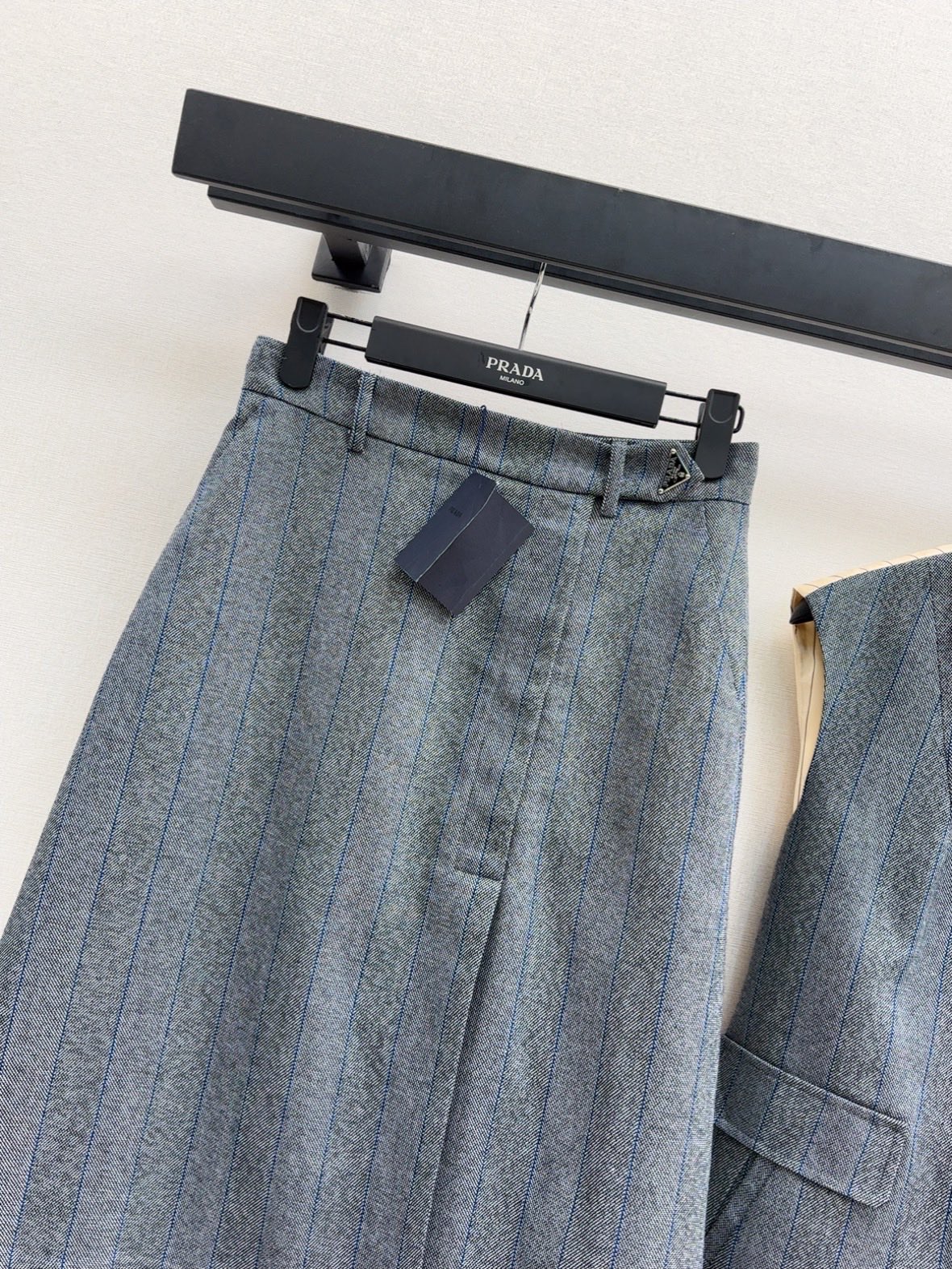 Pra 25ss wool skirt