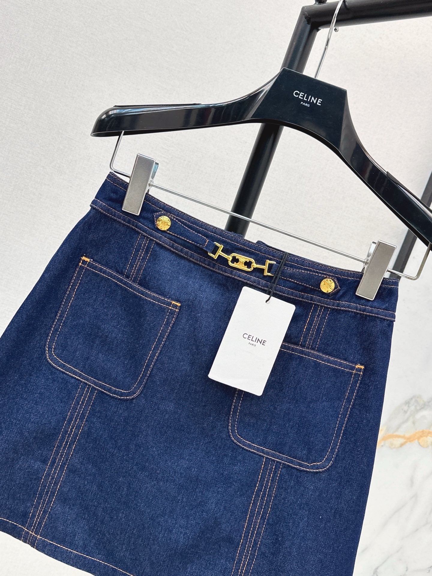 Celi 25ss denim skirt