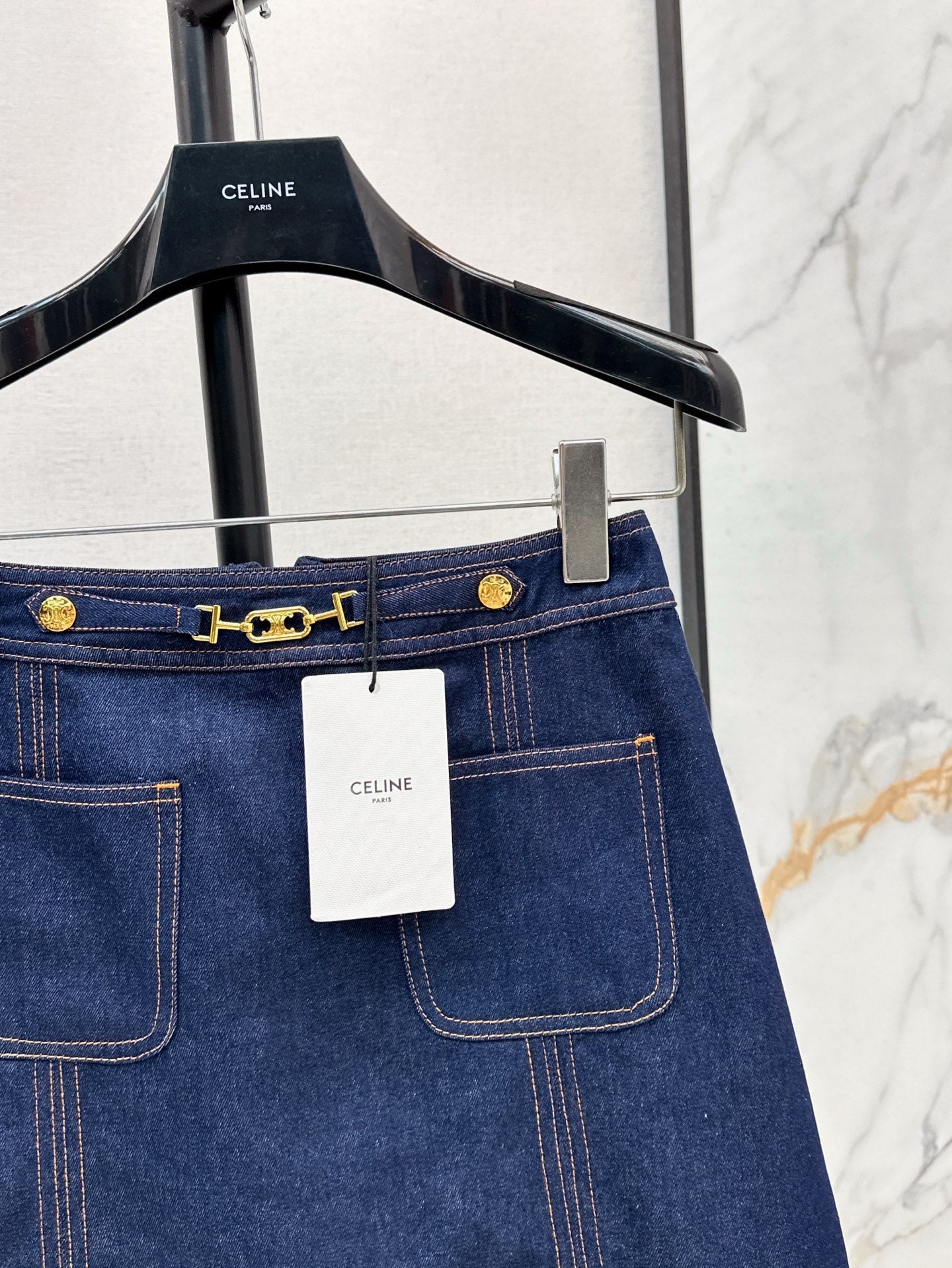 Celi 25ss denim skirt
