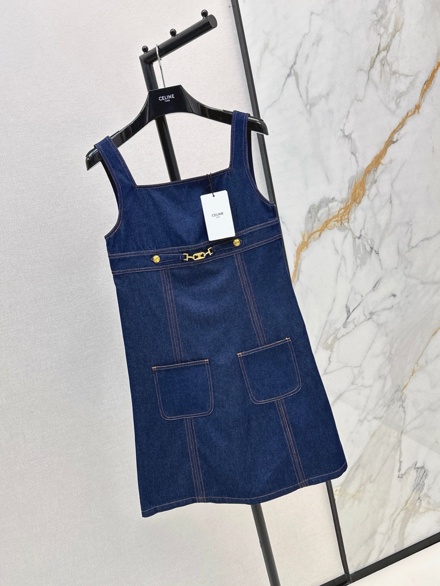 Cel 25ss denim dress