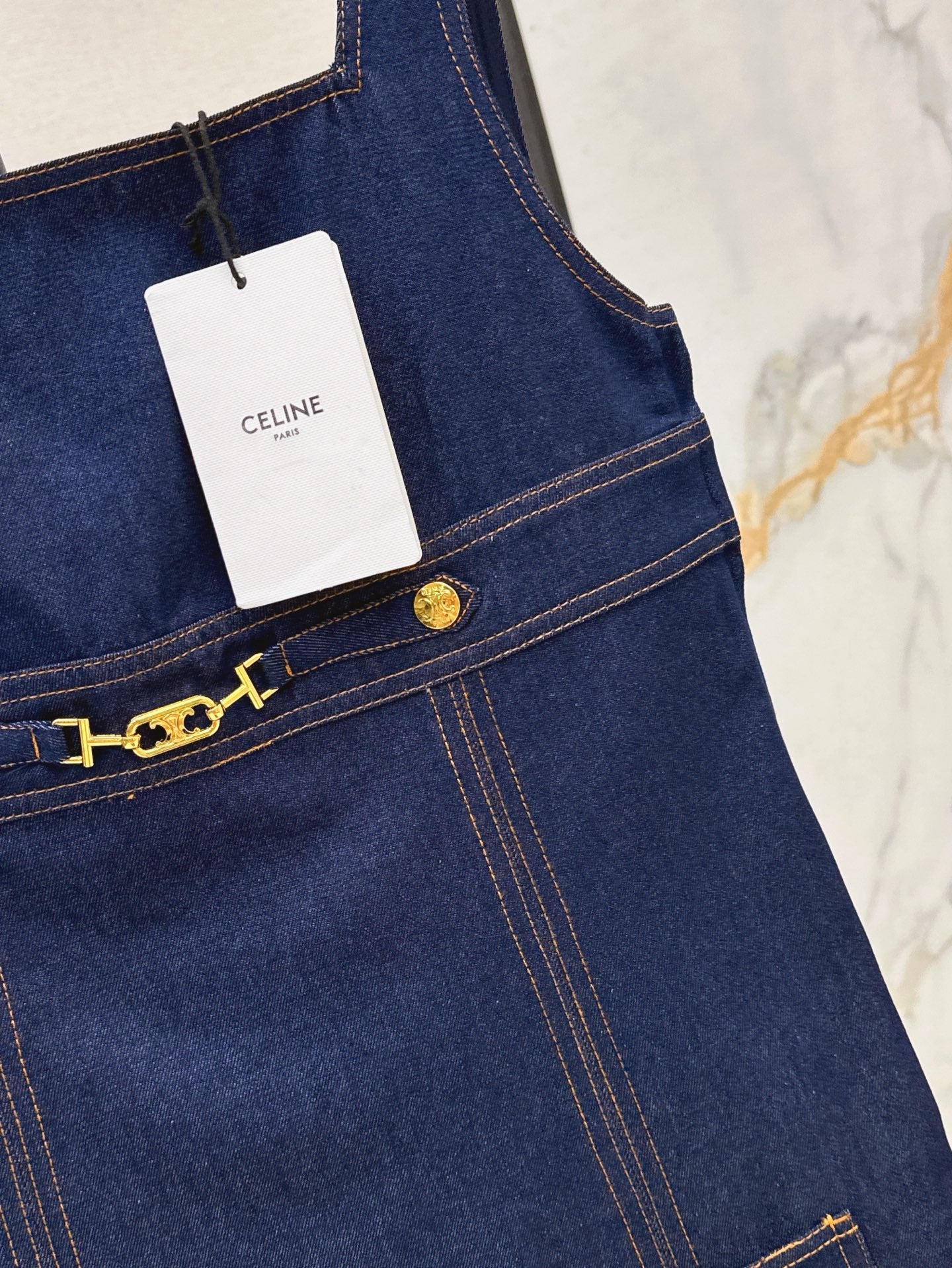 Cel 25ss denim dress