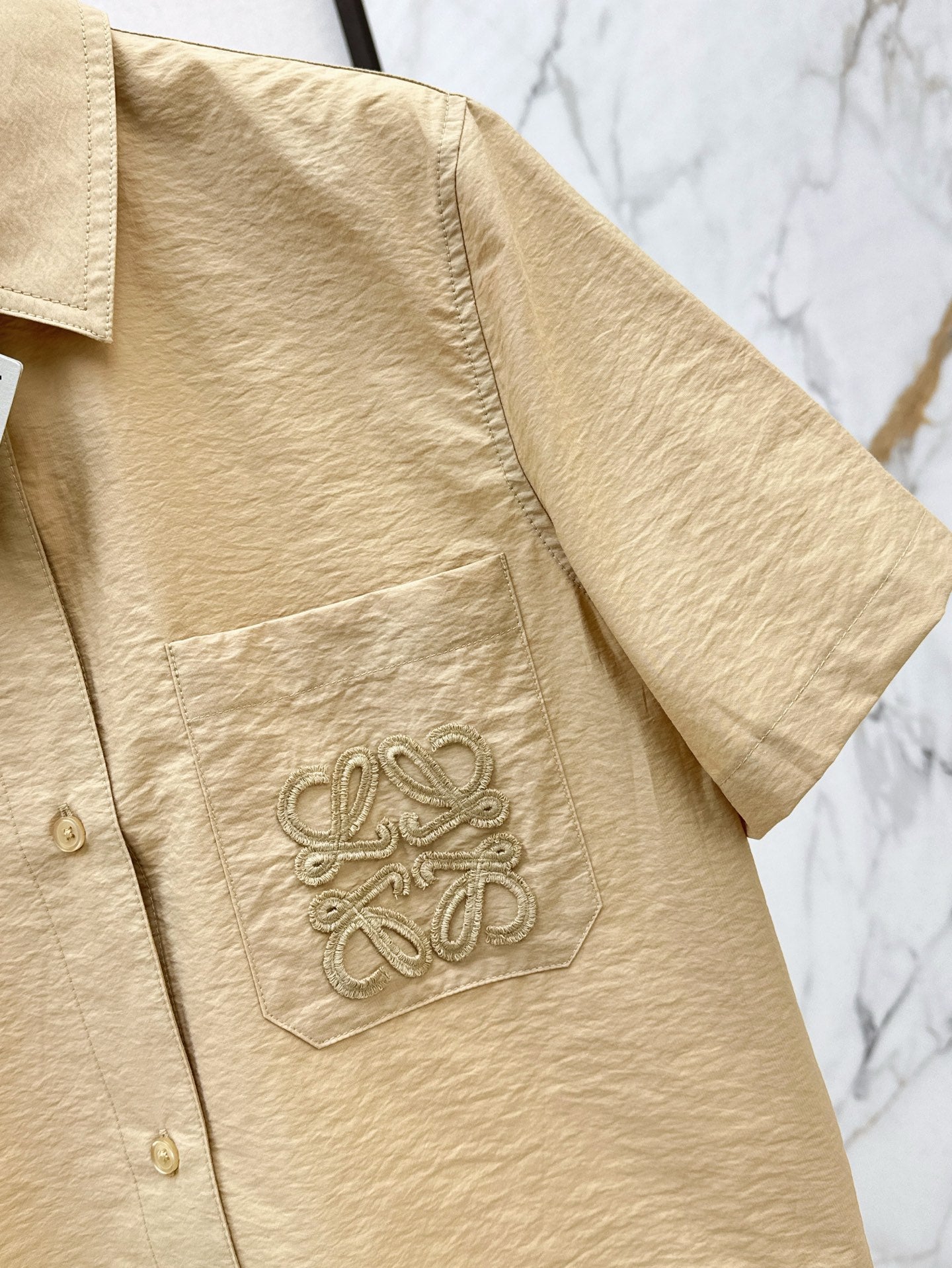 Loe 25ss embroidered shirt