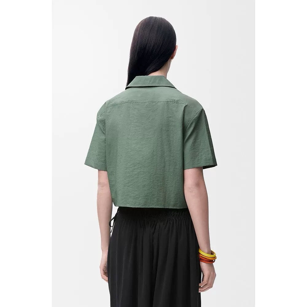 Loe 25ss embroidered shirt