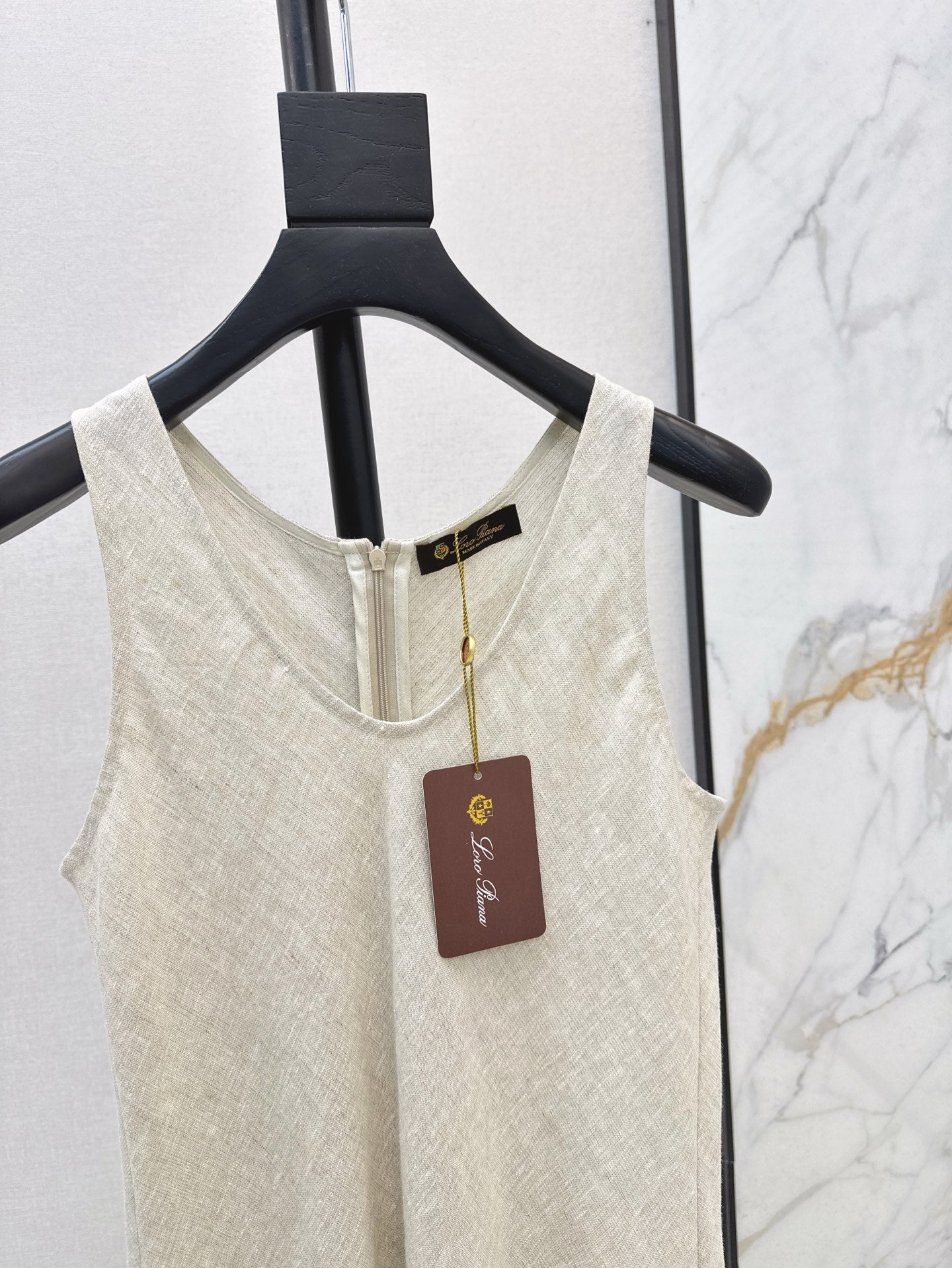 Loro 25ss linen dress