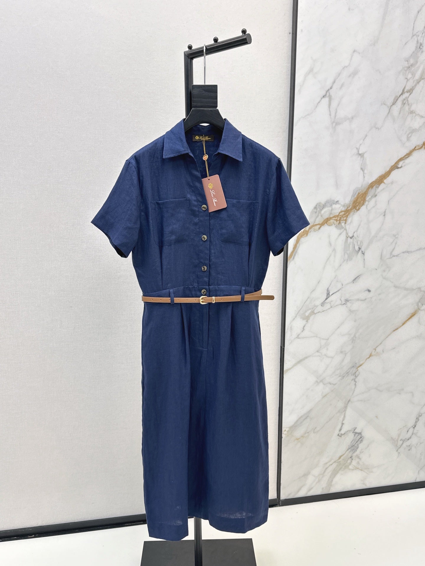 Loro 25ss linen dress