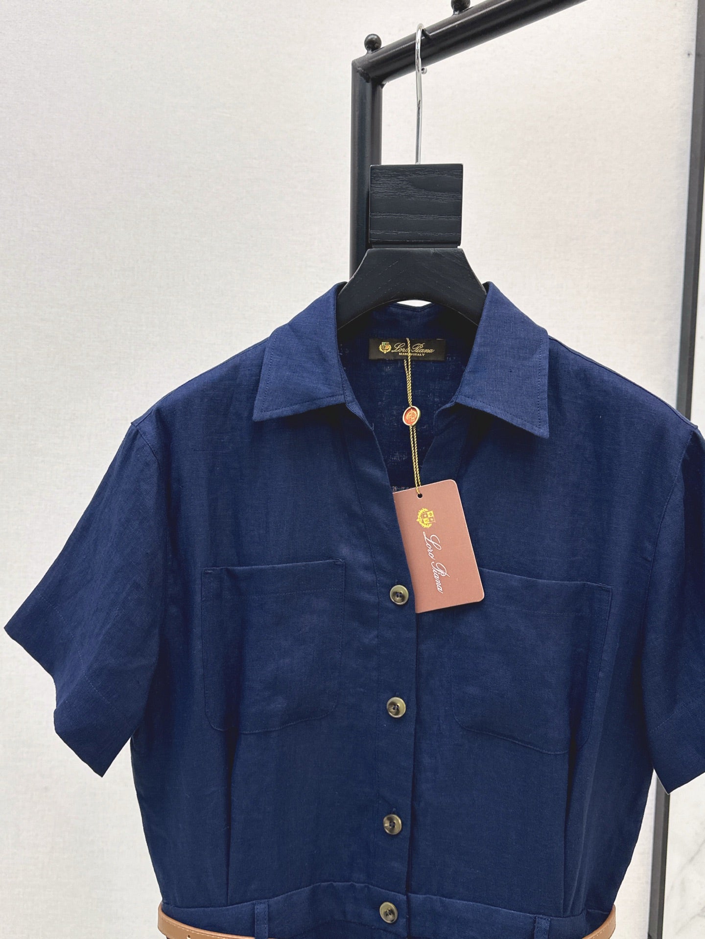 Loro 25ss linen dress