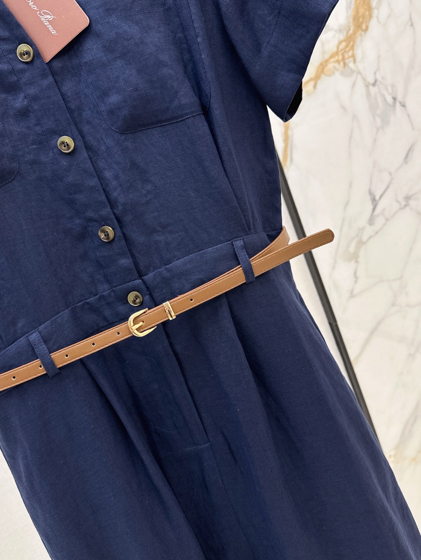 Loro 25ss linen dress