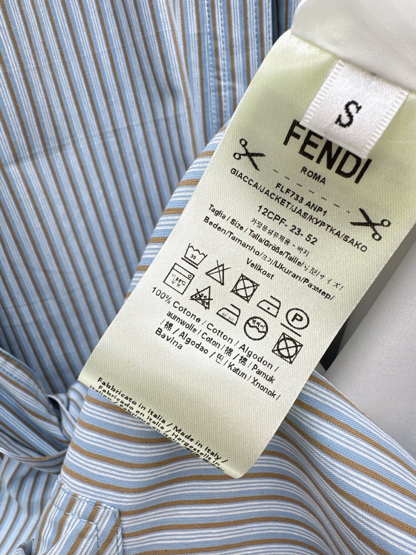 Fen 25ss shirt dress