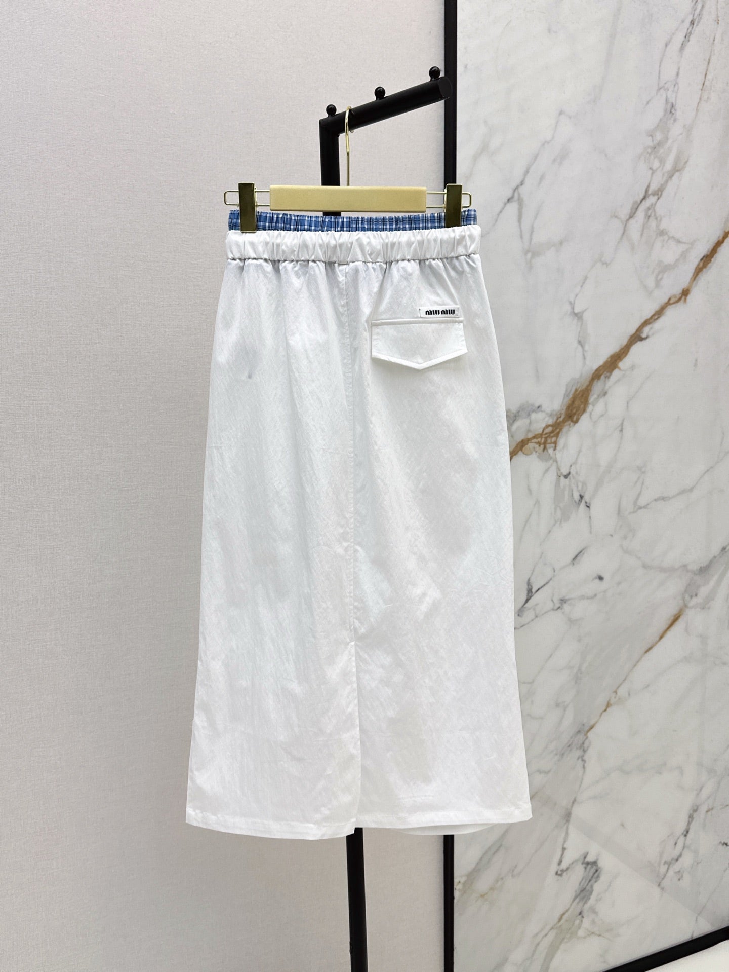 Miu 25ss drawstring skirt