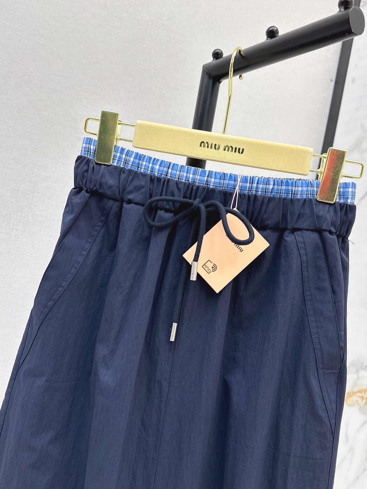 Miu 25ss drawstring skirt