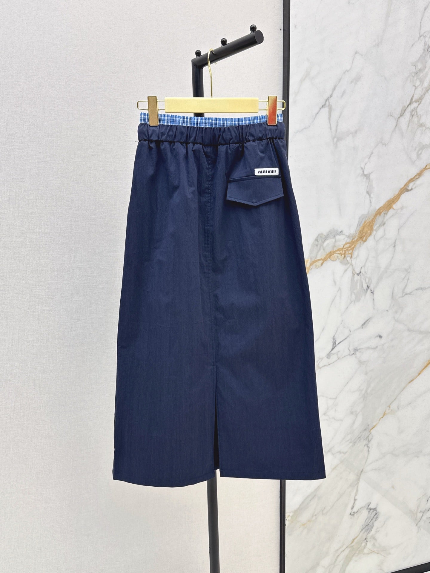 Miu 25ss drawstring skirt