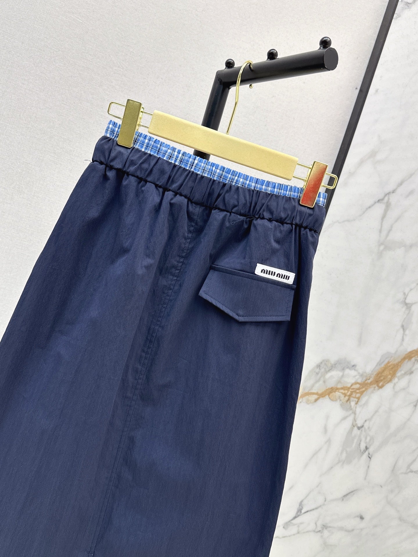 Miu 25ss drawstring skirt