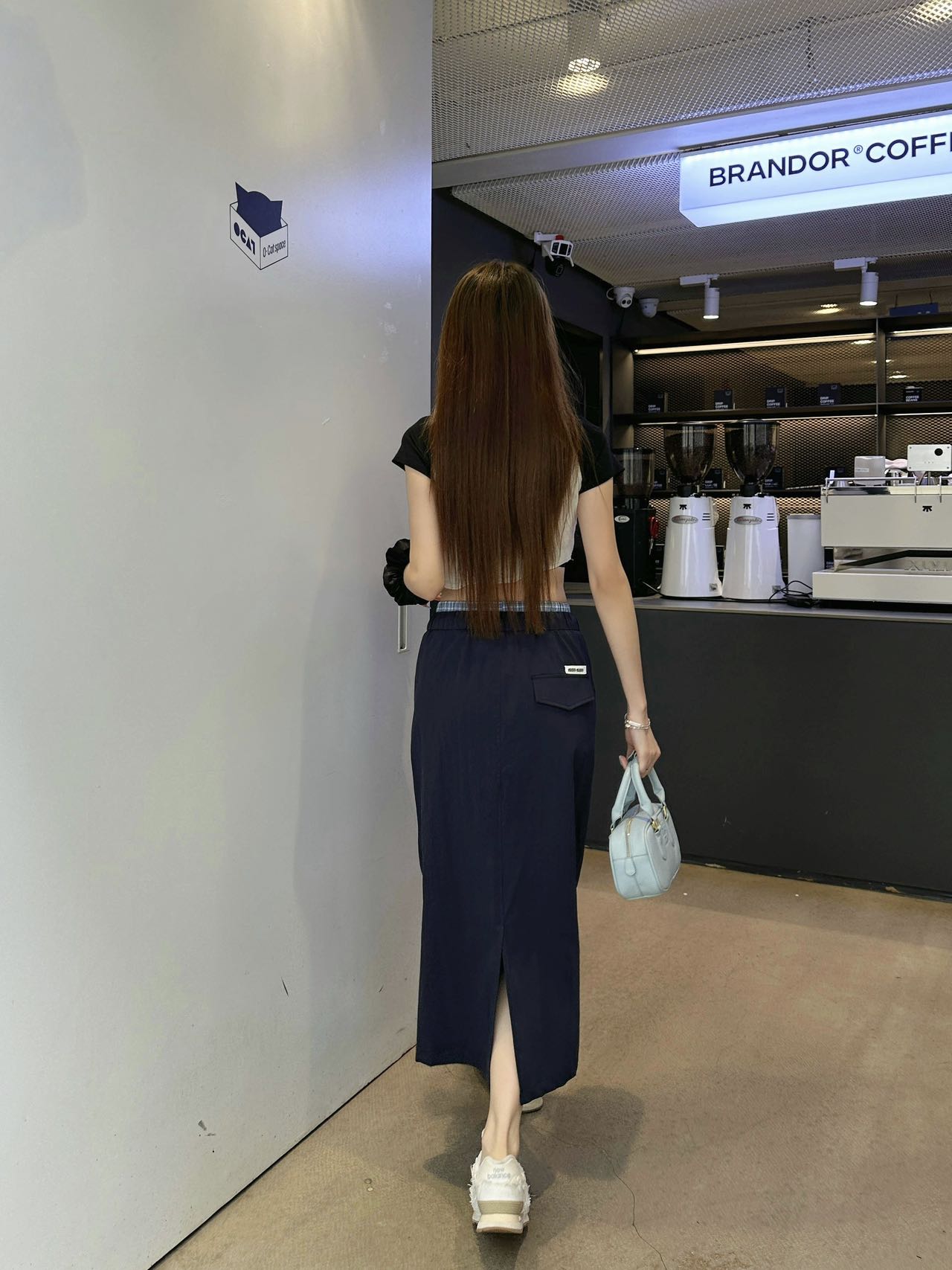 Miu 25ss drawstring skirt