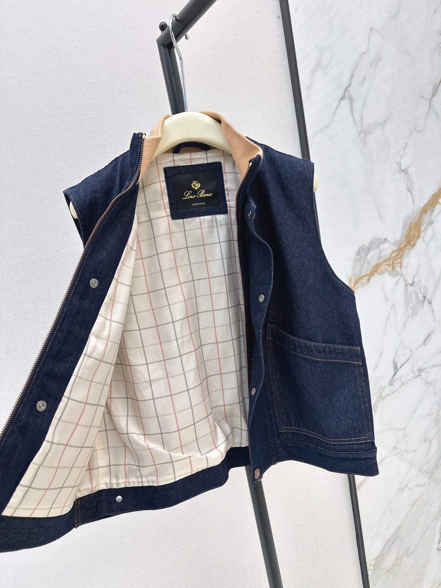 Loro 25ss denim vest