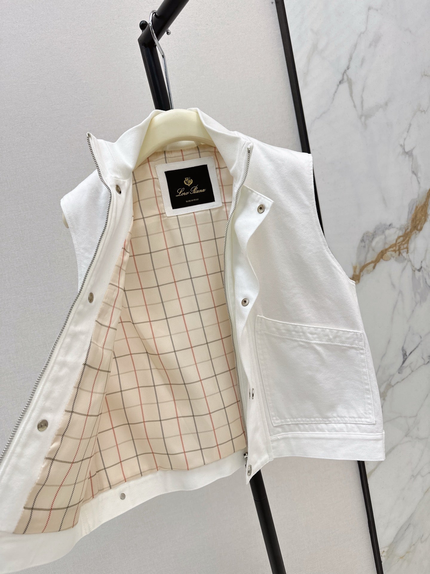 Loro 25ss denim vest