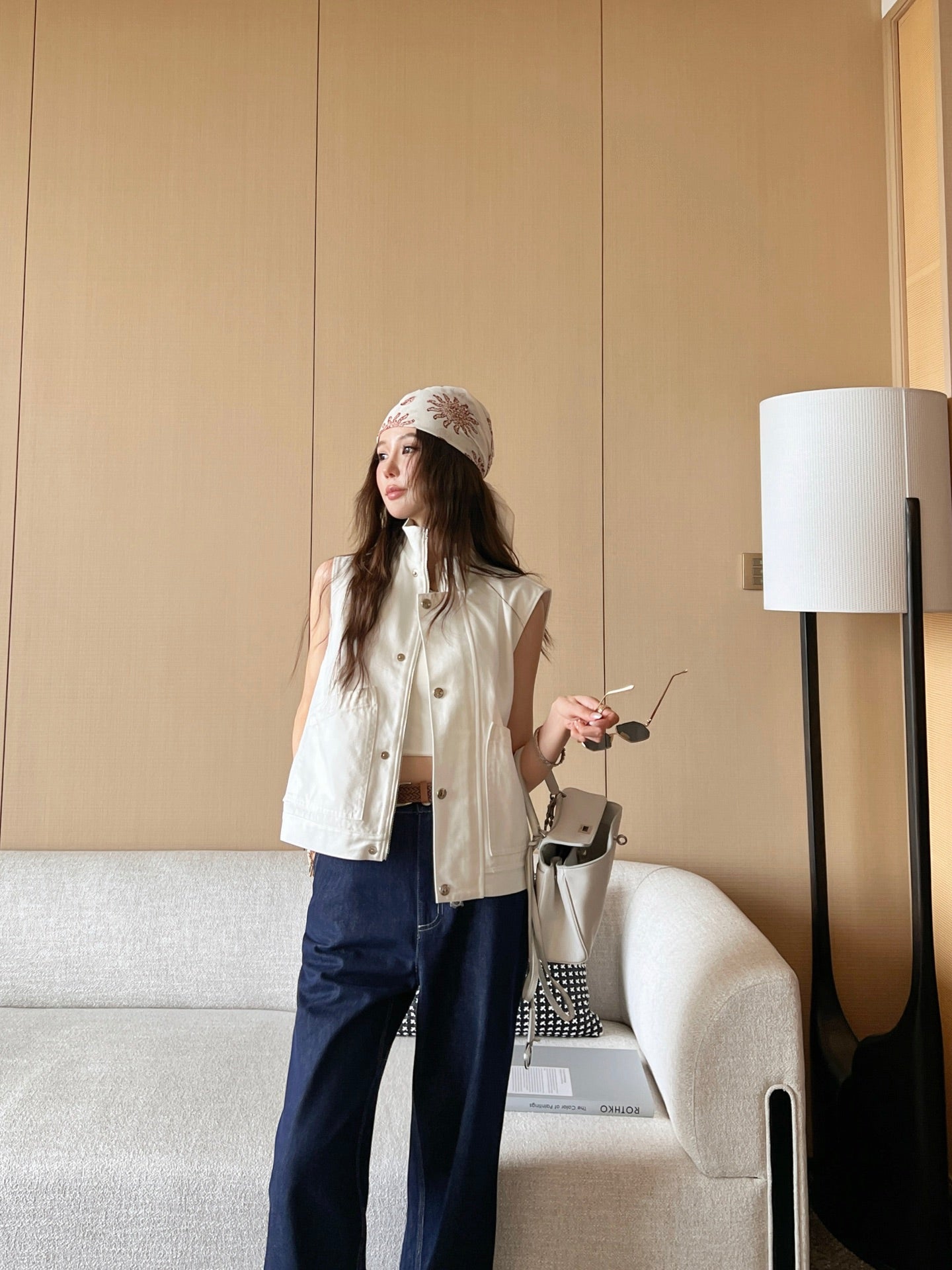 Loro 25ss denim vest