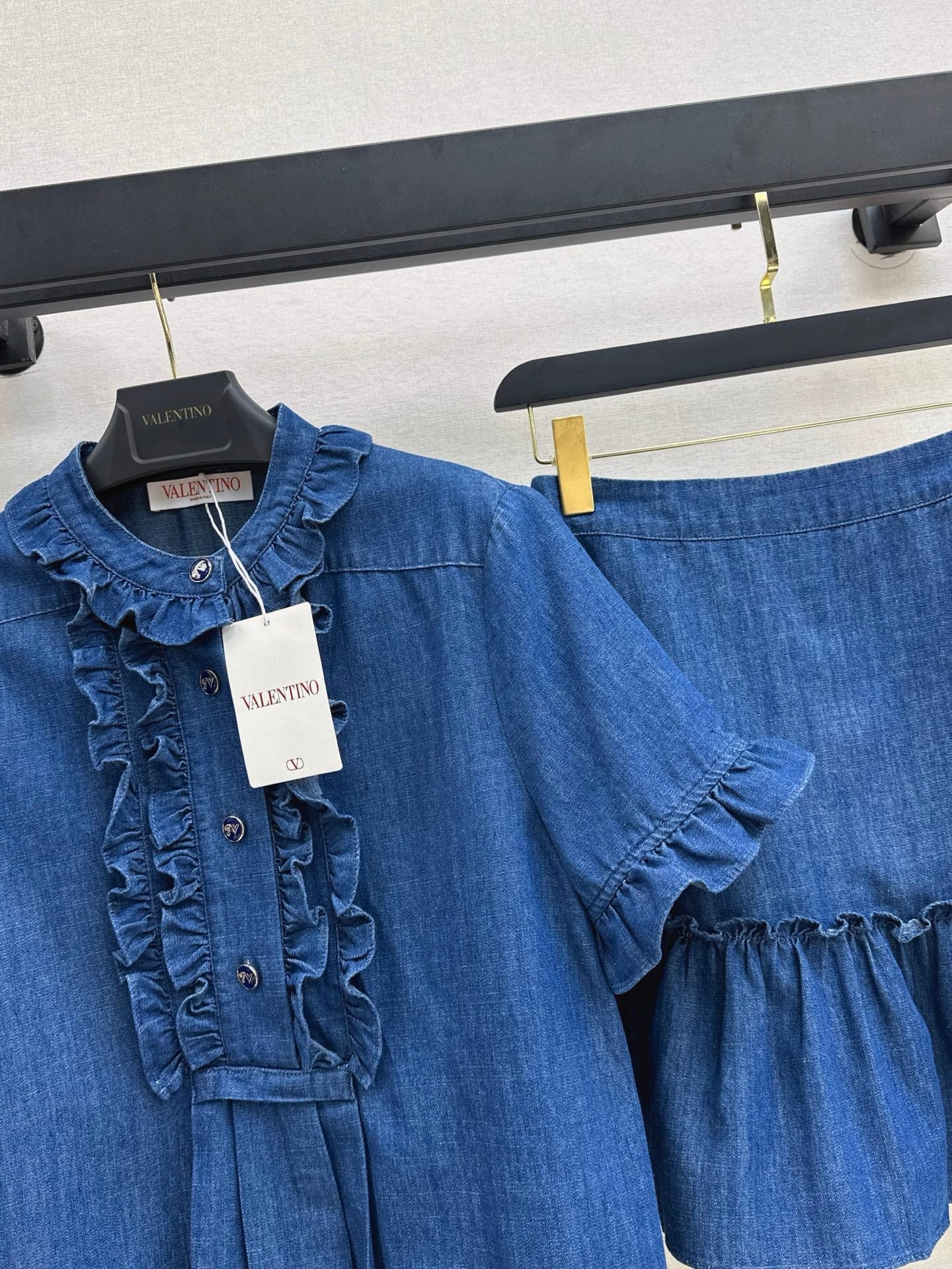 Val 25ss denim suit