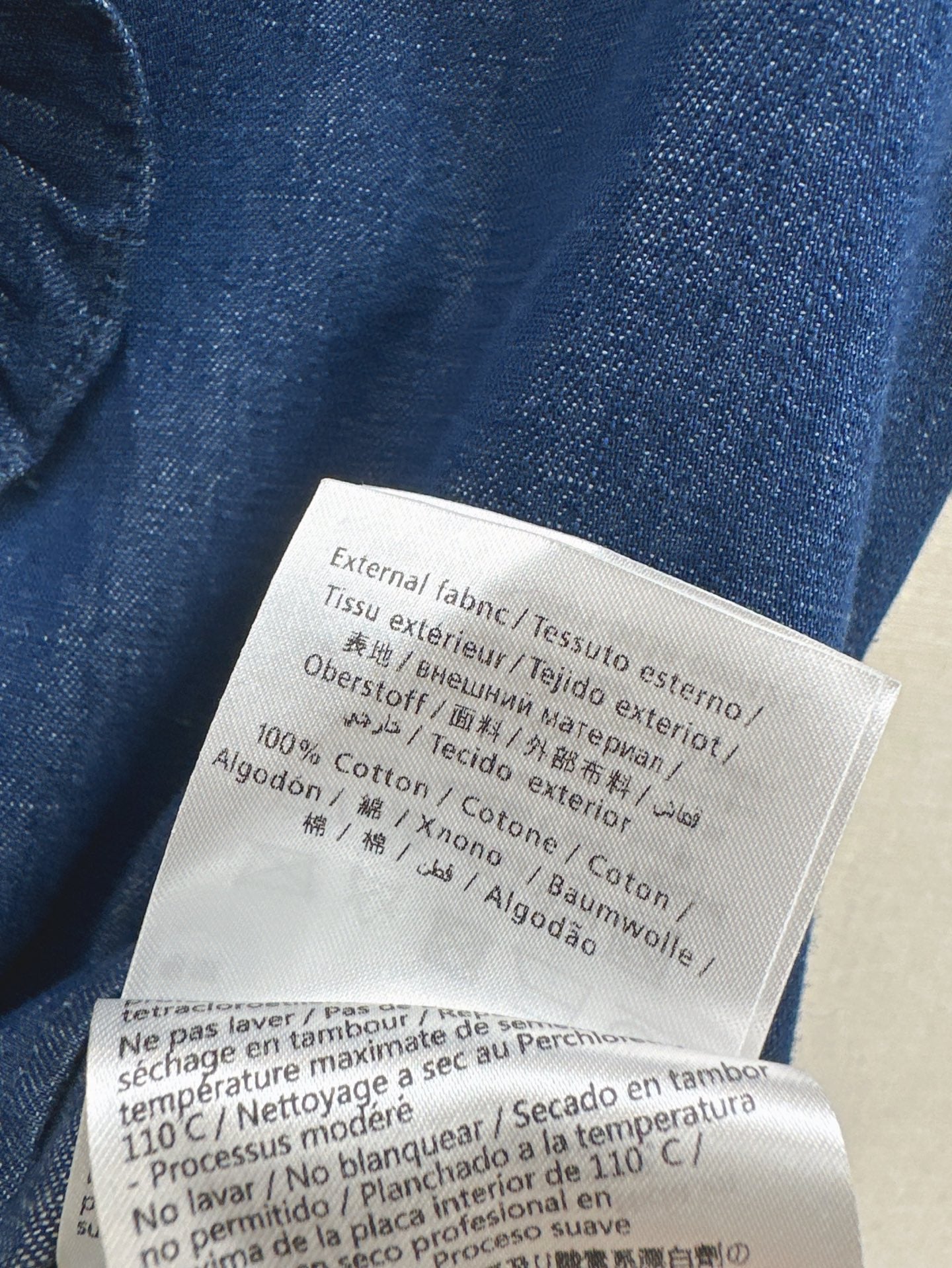 Val 25ss denim suit