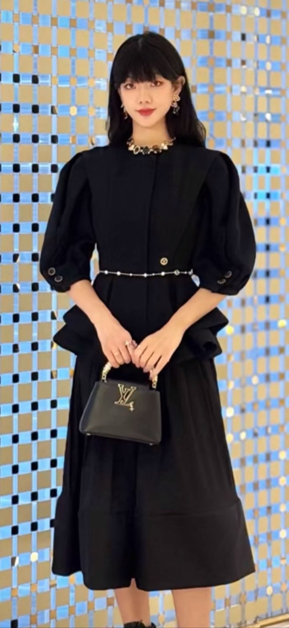 Louis 25ss ruffle skirt