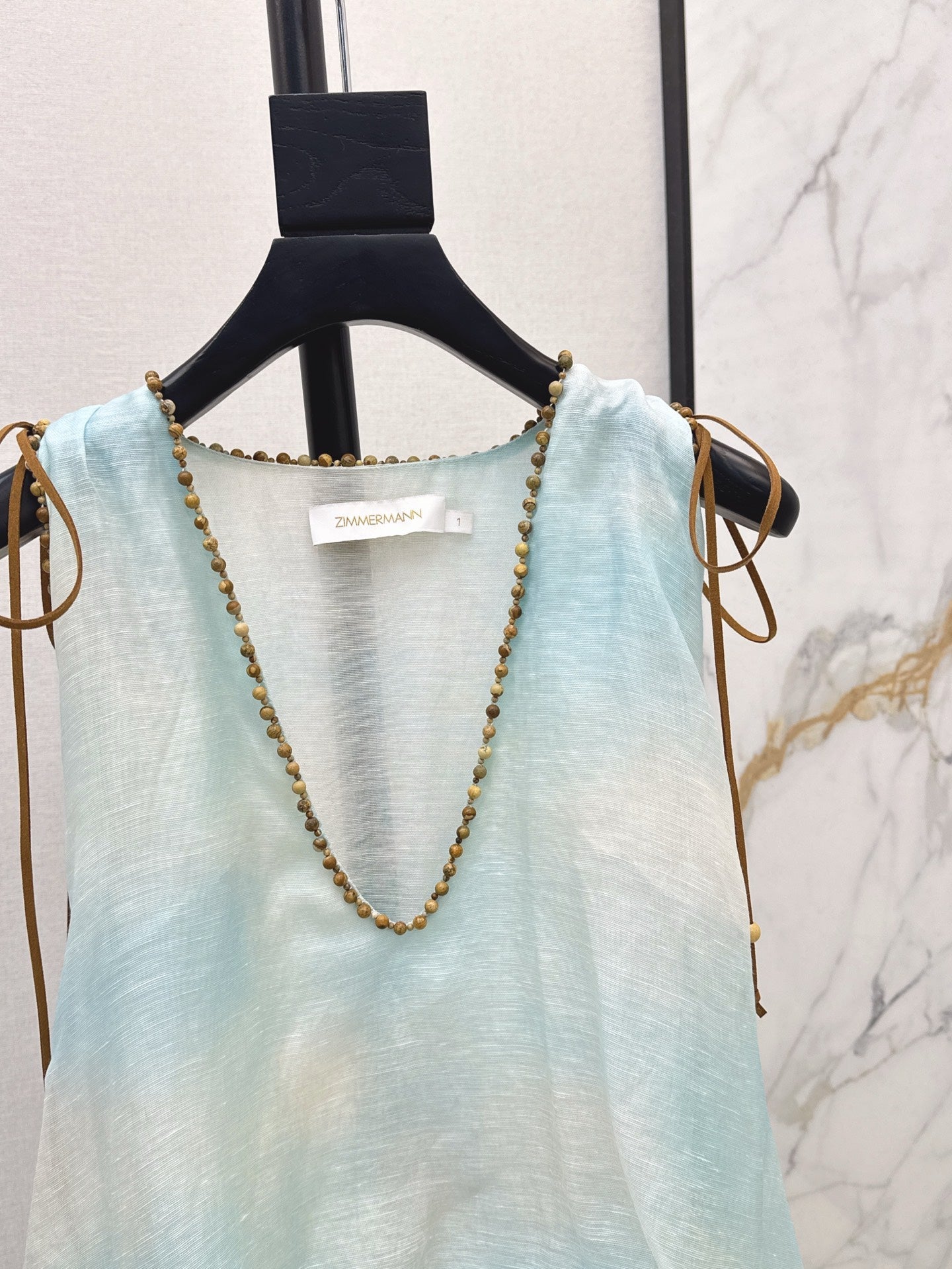 Zimm 25ss Linen dress