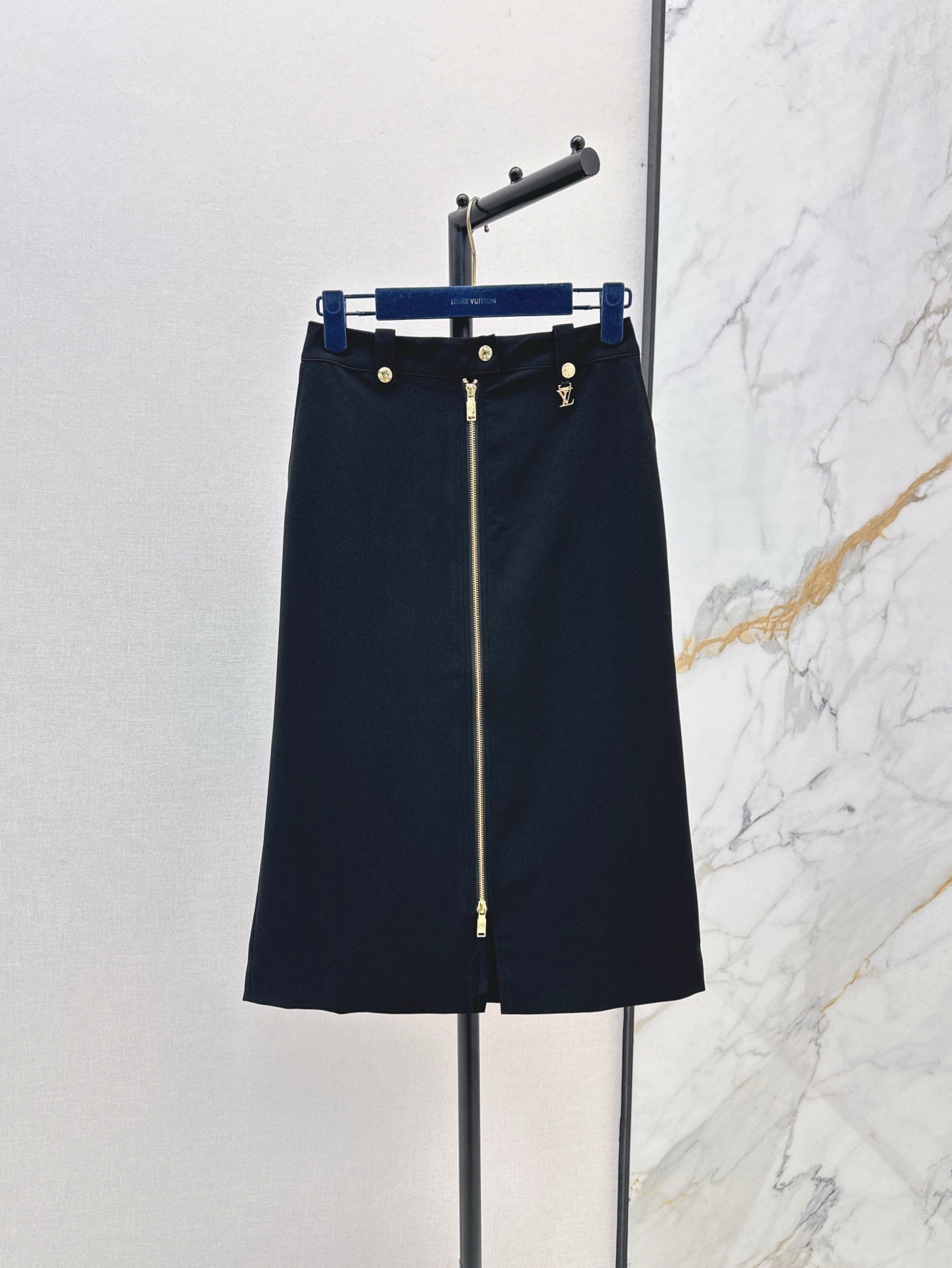 Louis 25ss zipper skirt