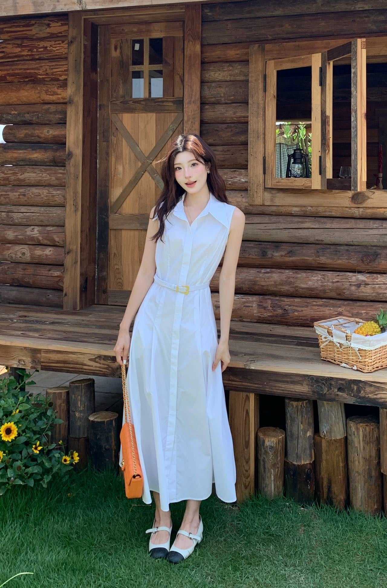 Fend 25ss sleeveless dress