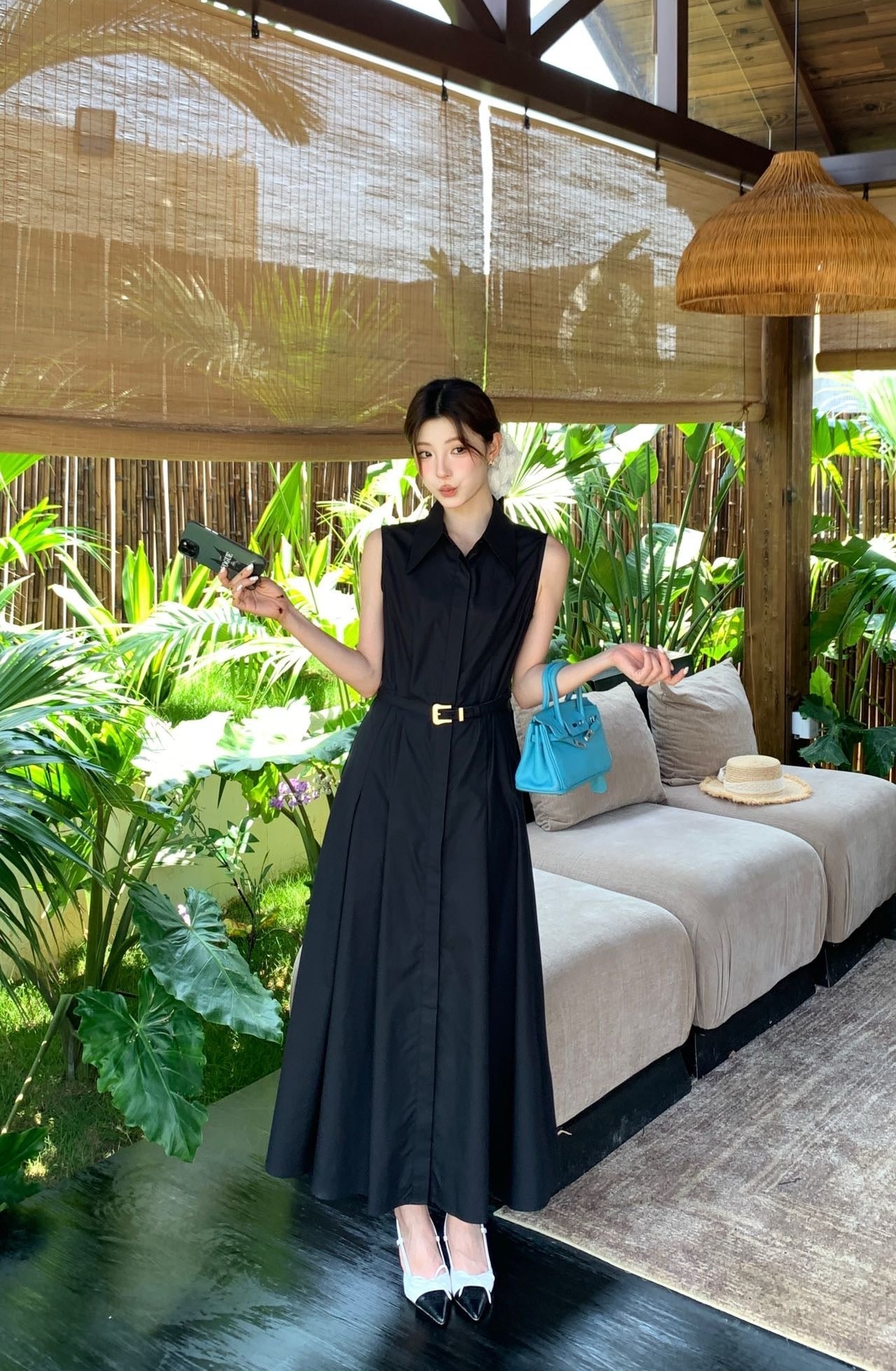 Fend 25ss sleeveless dress