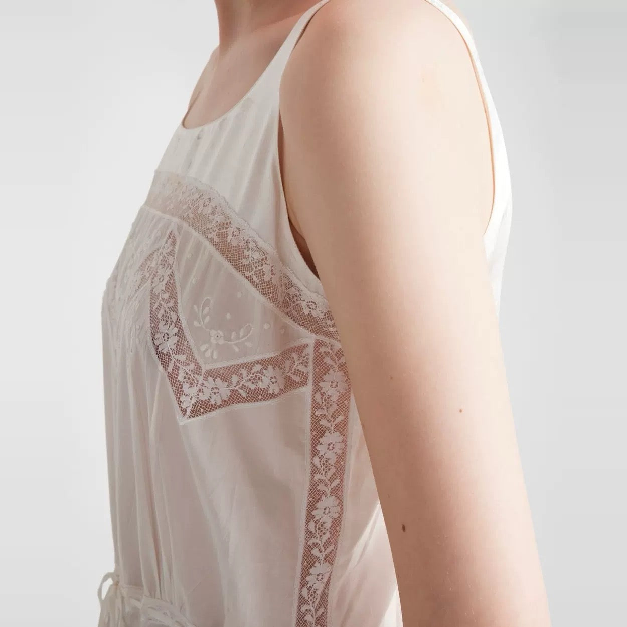Pra 25ss satin lace dress