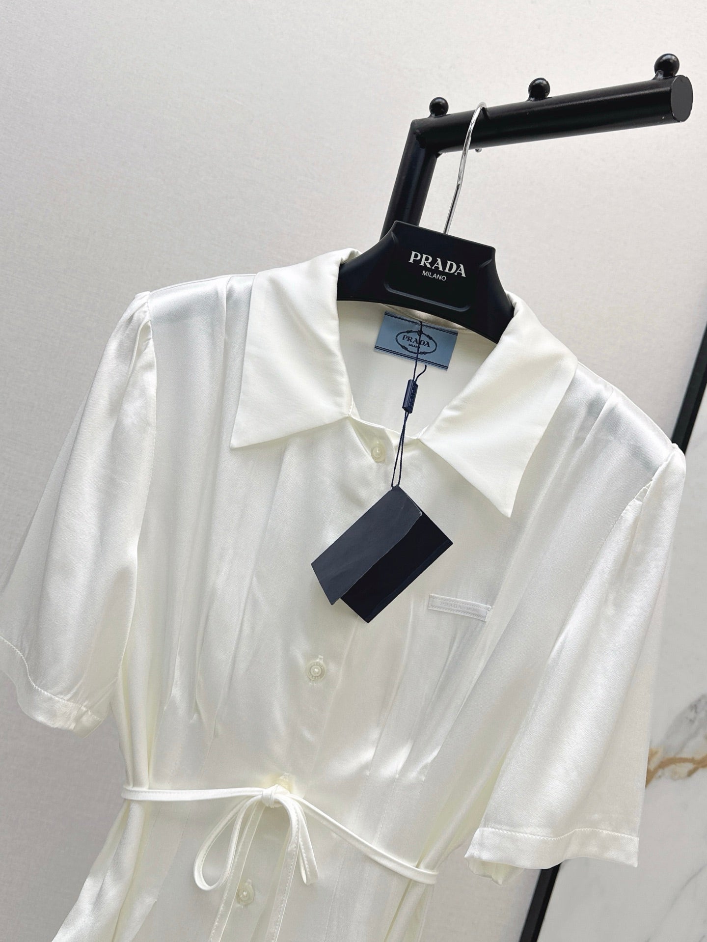 Pra 25ss satin shirt