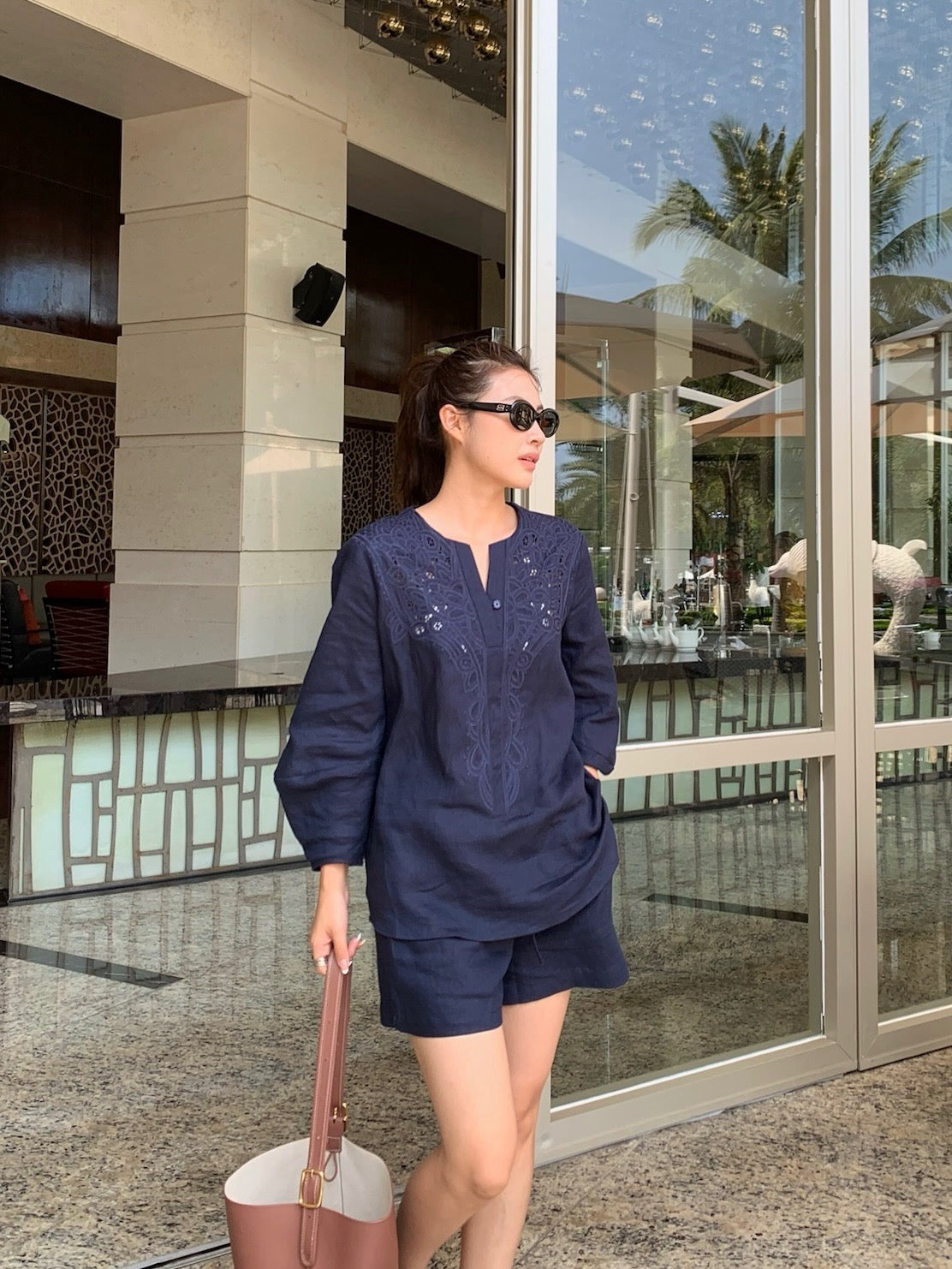 Loro 25ss linen suit