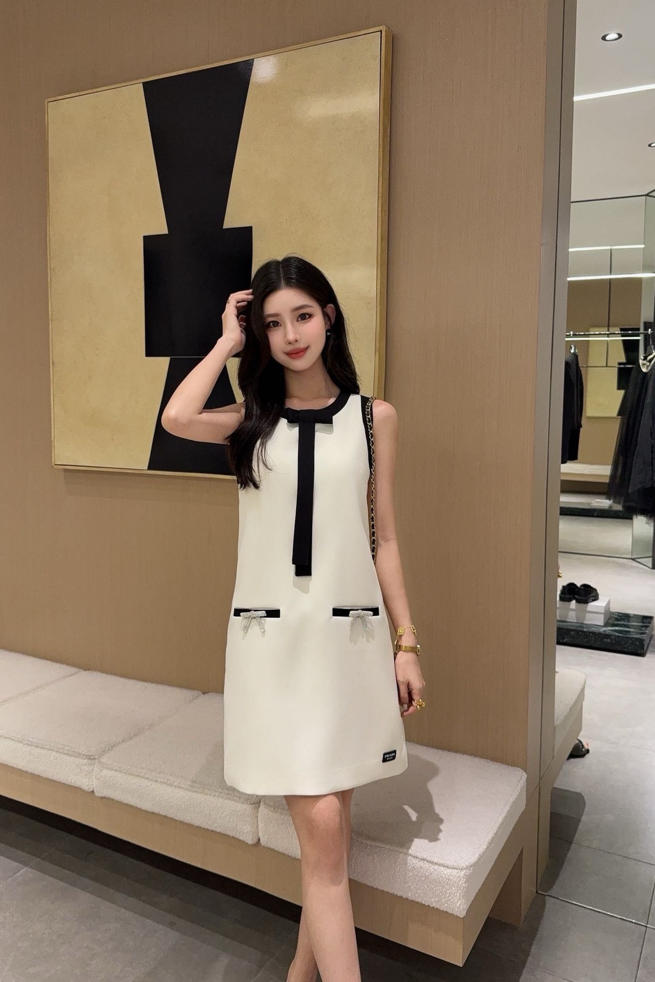 Pra 25ss sleeveless dress