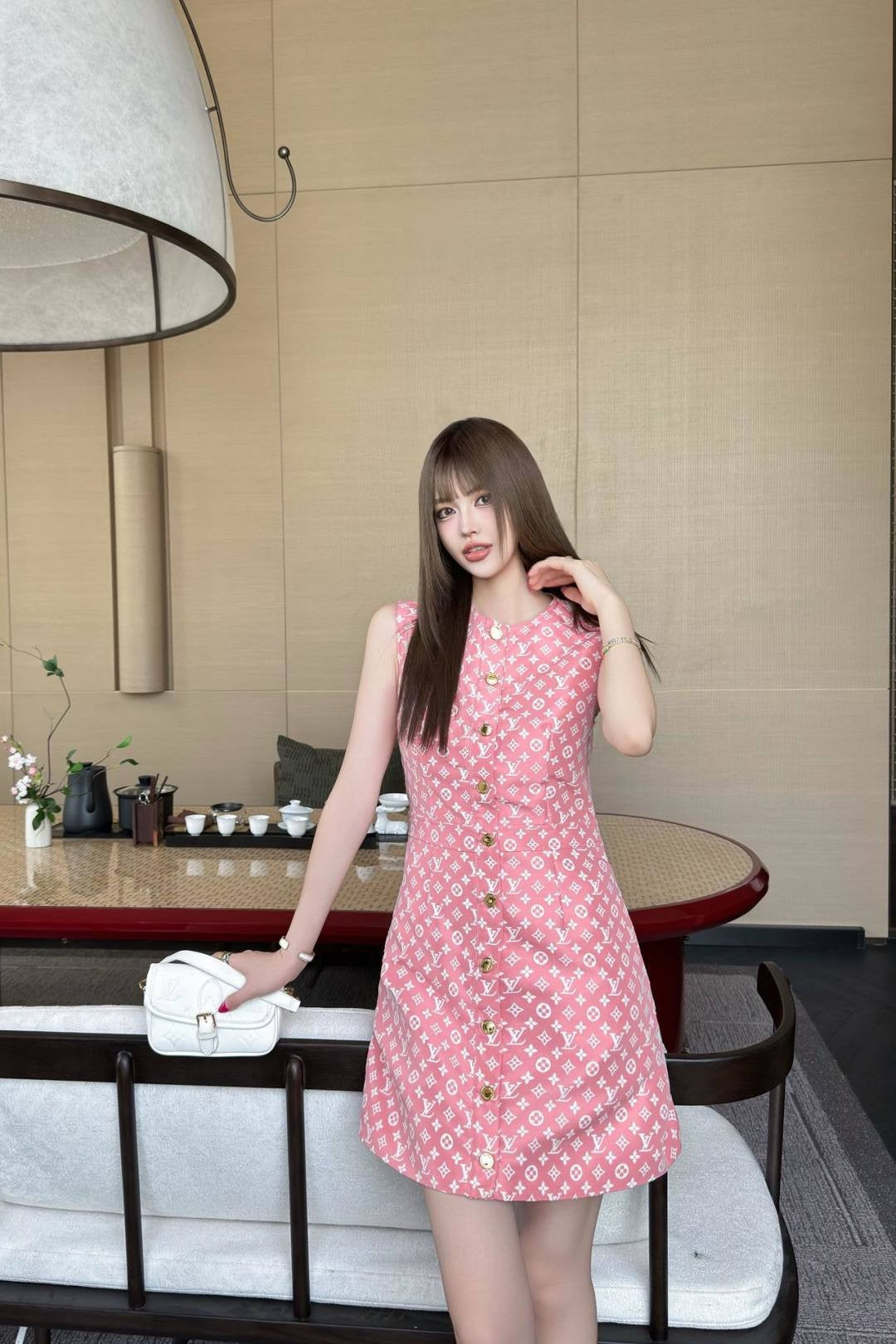 Lou 25ss sleeveless dress