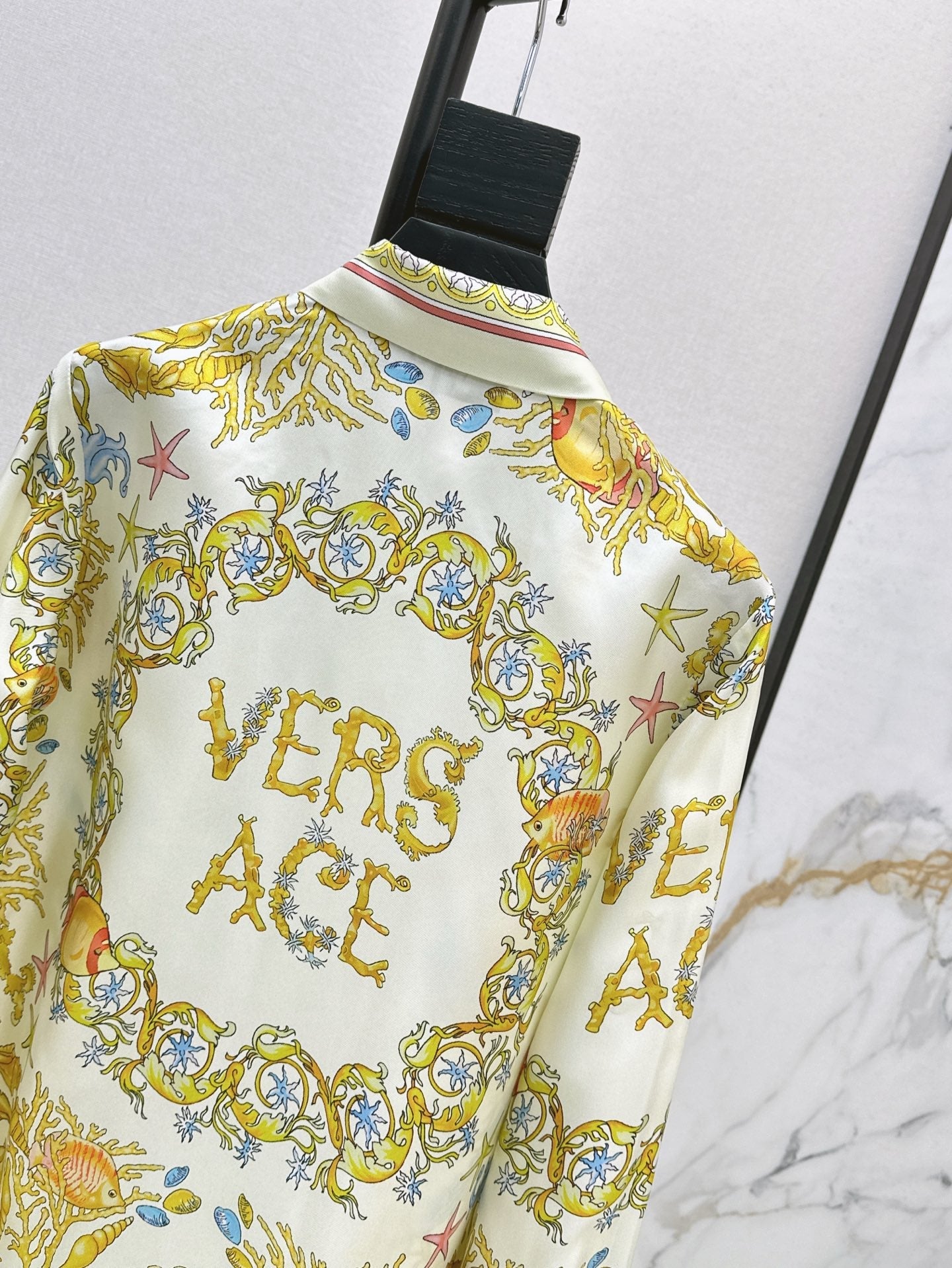 Vers 25ss Silk shirt